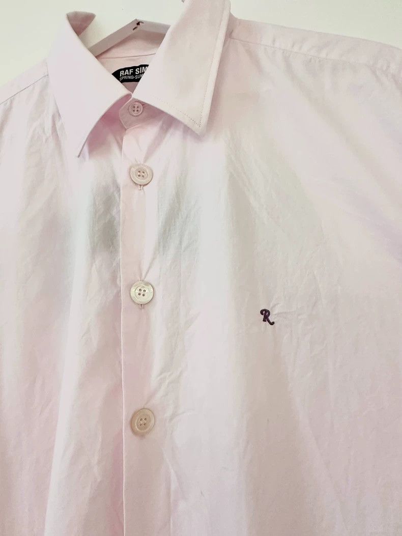 Raf Simons Raf simons Twepp Six Gentlemen Pink Short Sleeve Loose Shi Size US M / EU 48-50 / 2 - 4 Thumbnail
