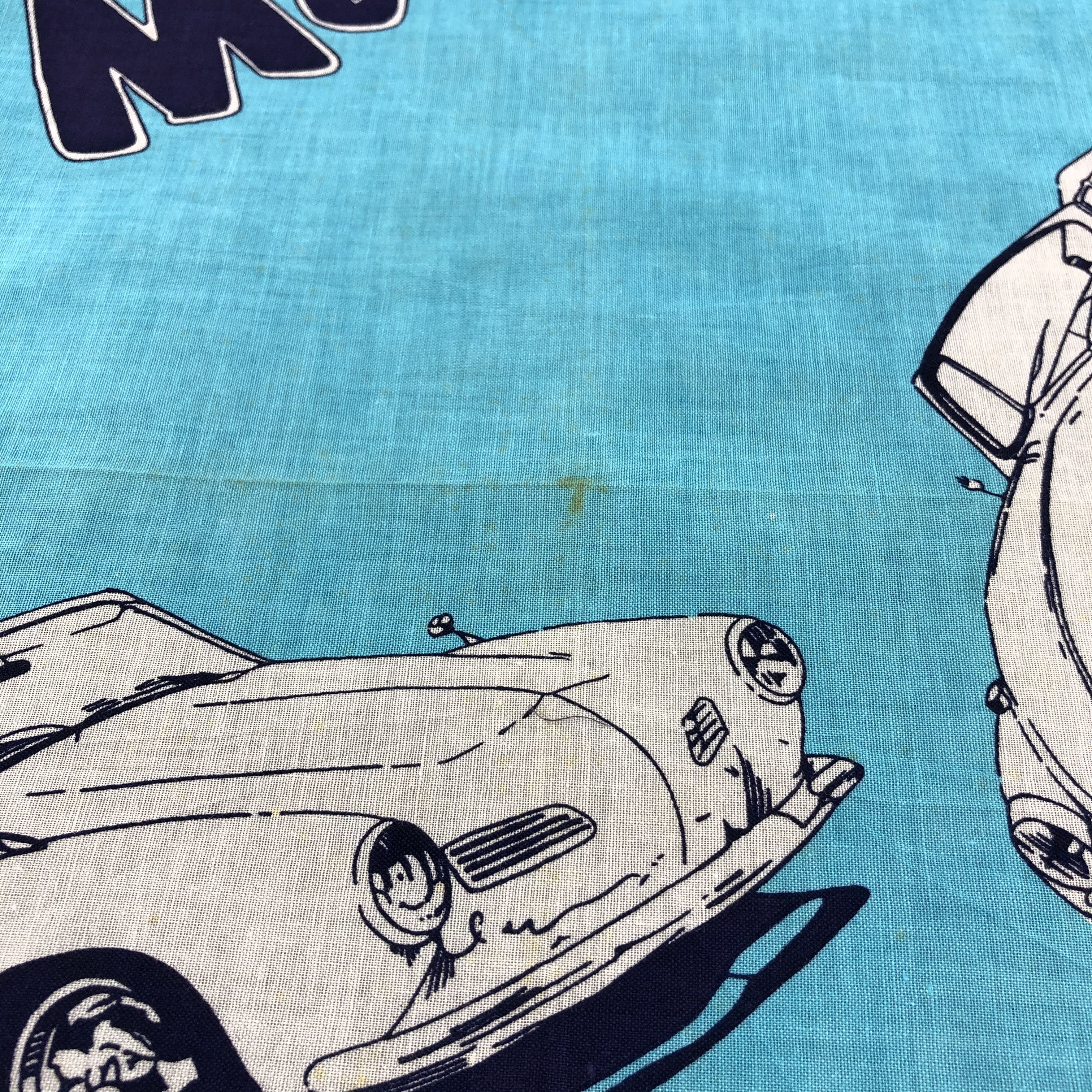 Vintage Volkswagen Handkerchief Neckerchief Bandana H1355 Size ONE SIZE - 6 Thumbnail