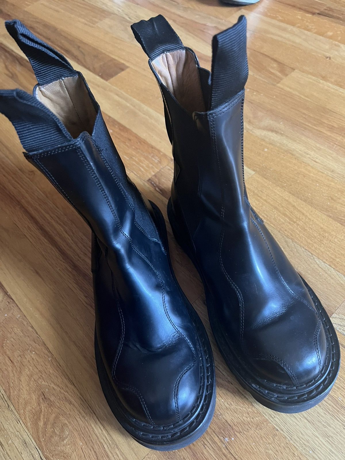 Toga Pulla Toga Pulla SSense Exclusive Black Boots Size US 8 / IT 38 - 6 Thumbnail