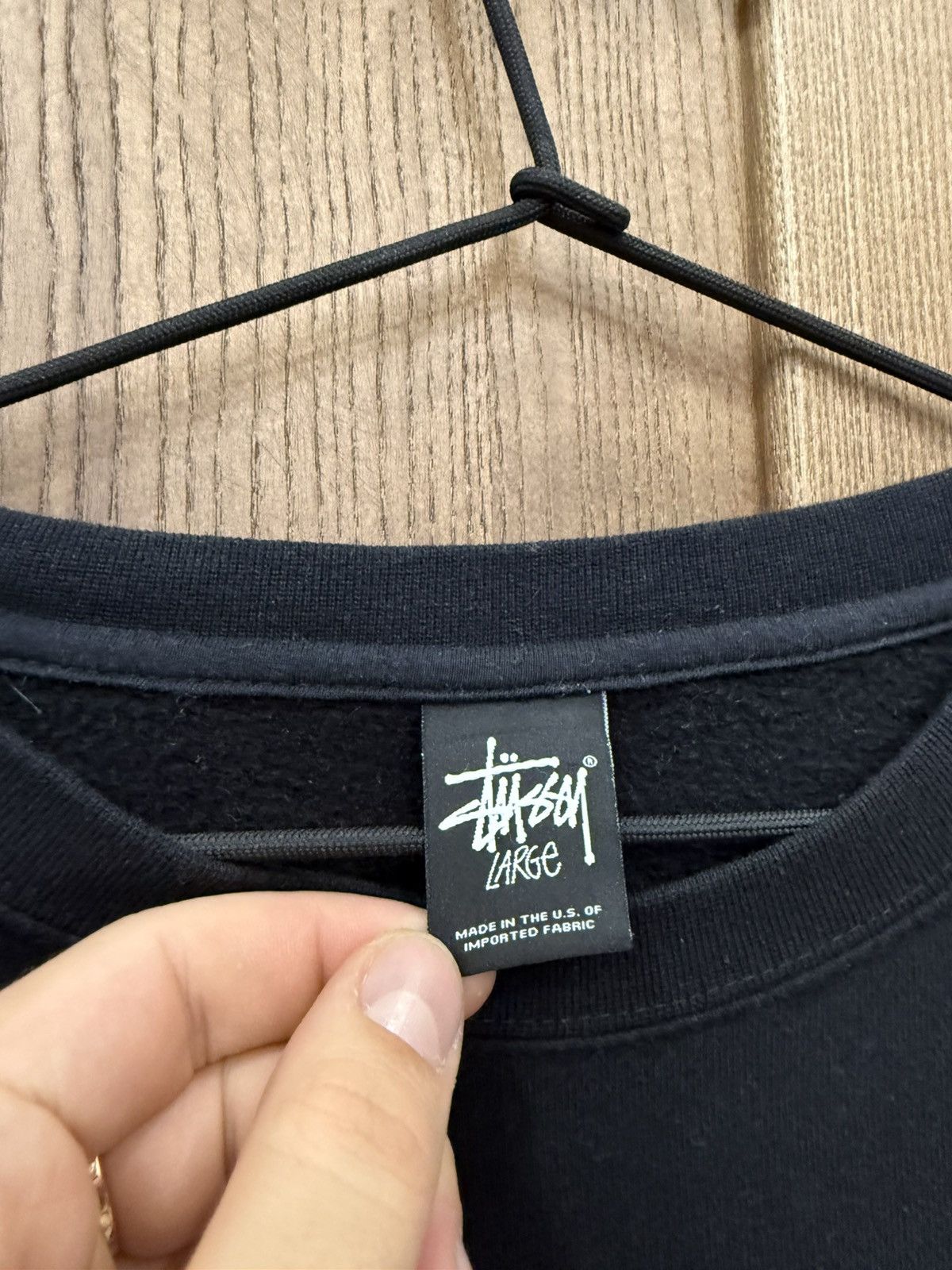 Stussy Stussy "the tide is high" Black Sweatshirt Size US L / EU 52-54 / 3 - 6 Thumbnail