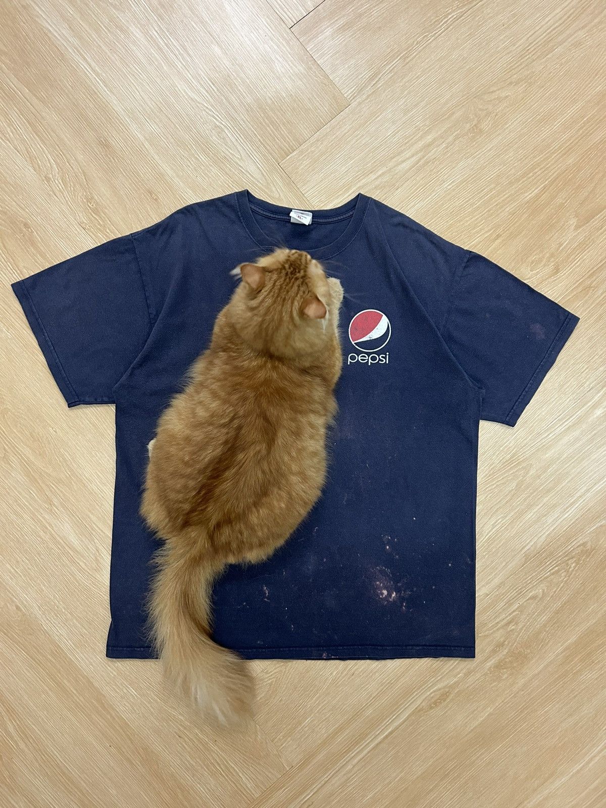 Anvil × Pepsi × Vintage Vintage Sunfaded Pepsi Size US L / EU 52-54 / 3 - 1 Thumbnail