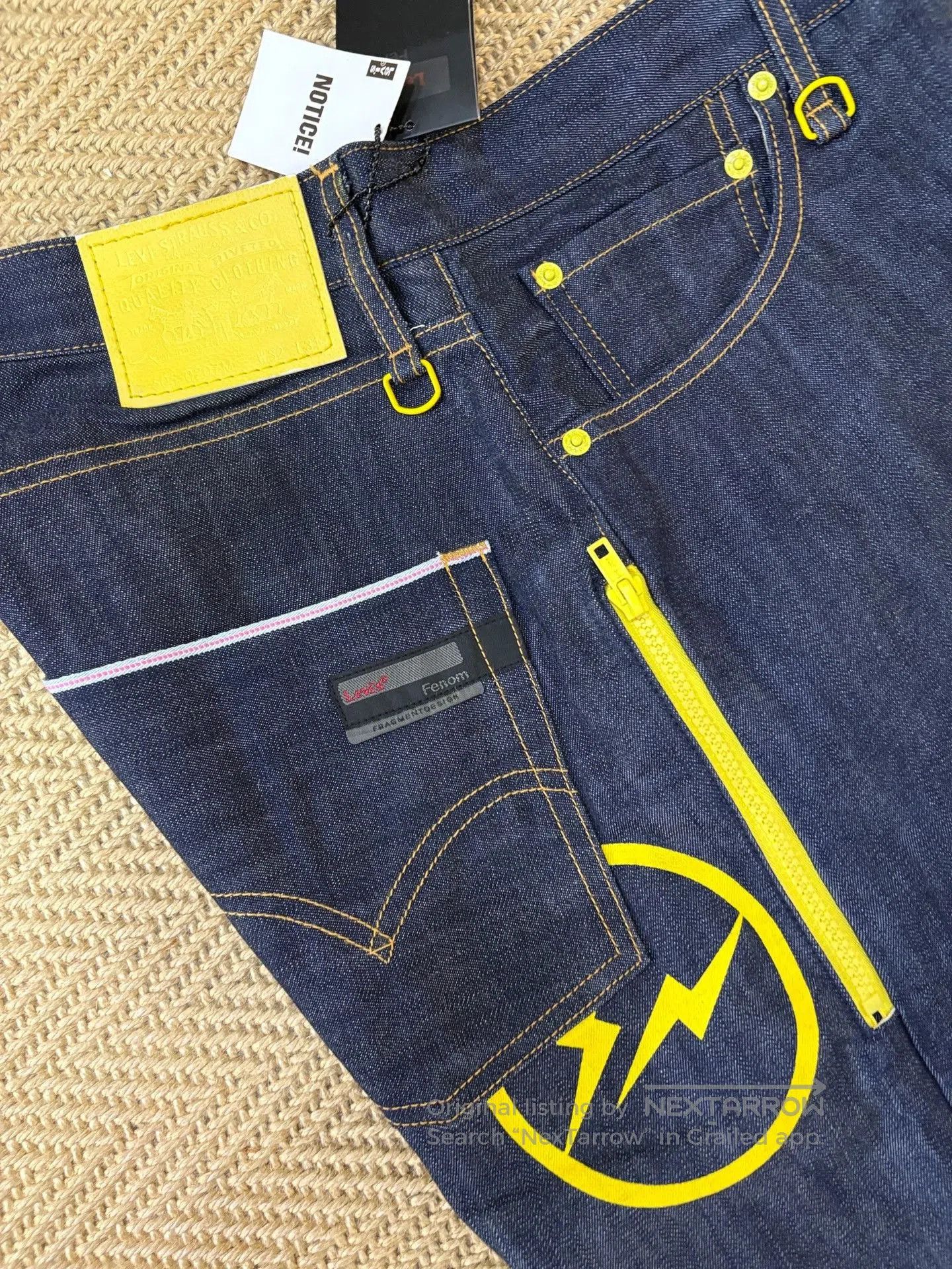 Levi's Levi's Fenom 505 Raw Jeans. Size US 32 / EU 48 - 5 Thumbnail