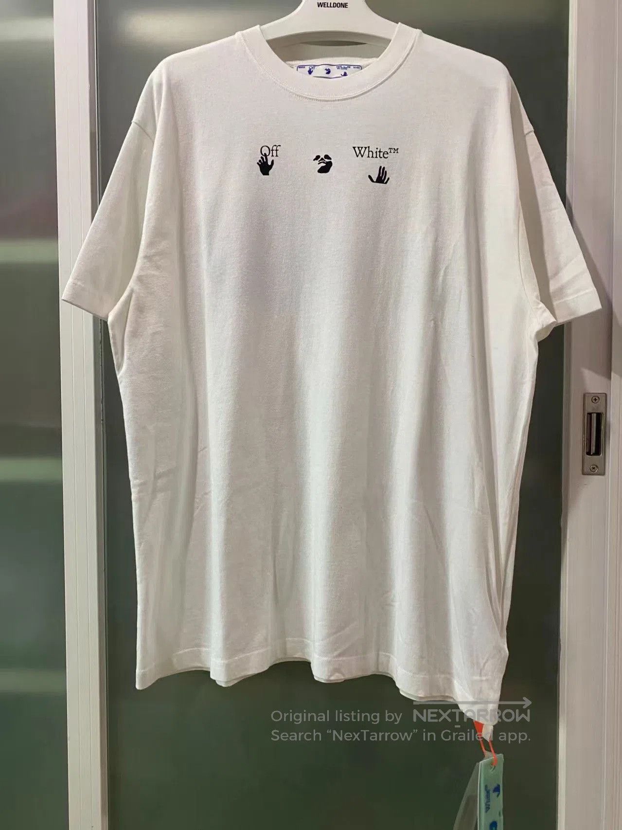 Off-White Off-White World Peace Print T-Shirt. Size US M / EU 48-50 / 2 - 1 Thumbnail