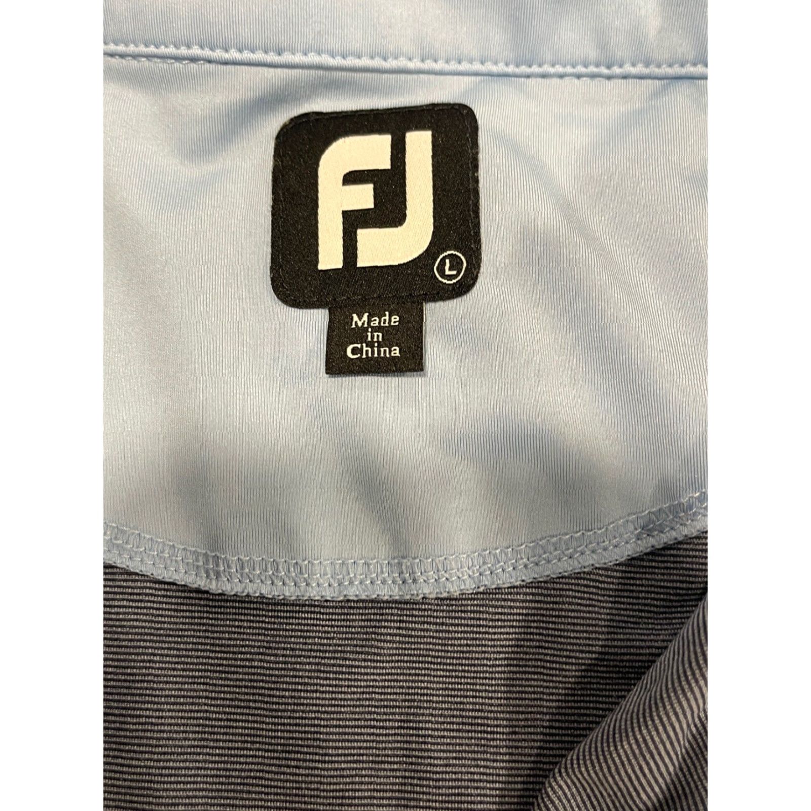Footjoy FootJoy Sweatshirt Jacket Shirt 1/4 Zip Mens Large Gray Nylon Spandex Logo Golf Size US L / EU 52-54 / 3 - 4 Thumbnail