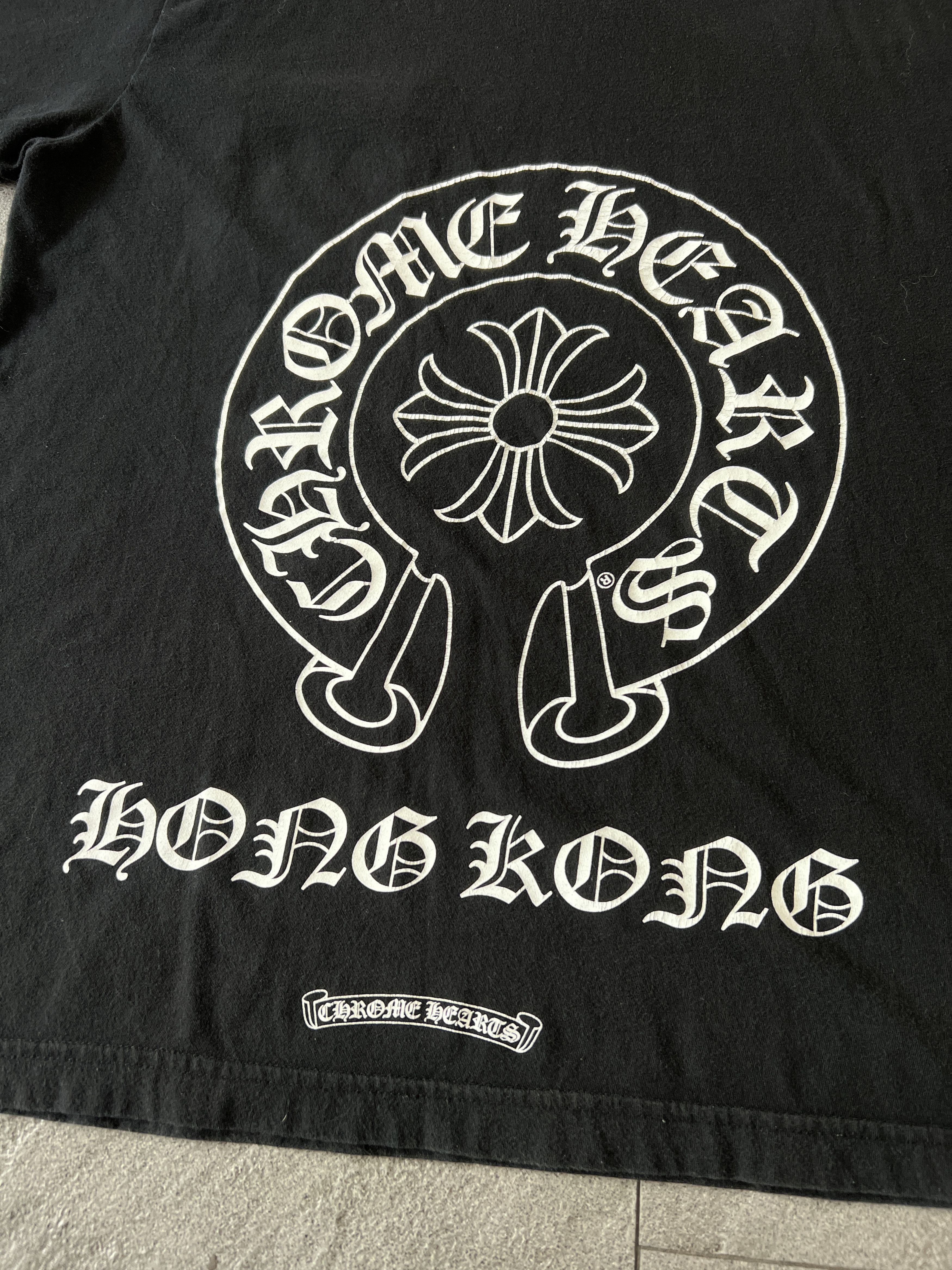 Chrome Hearts Chrome Hearts Hong Kong Horseshoe Pocket Tee Black XL Size US XL / EU 56 / 4 - 3 Thumbnail