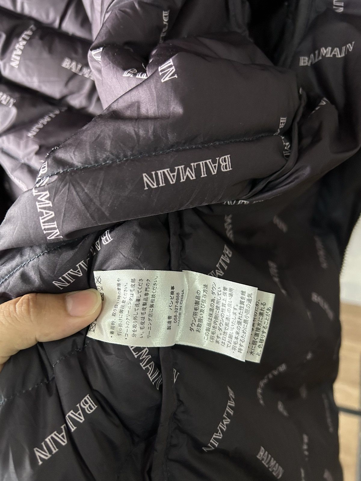 Balmain Balmain Rabbit Fur Puffer Jacket Size US L / EU 52-54 / 3 - 11 Thumbnail