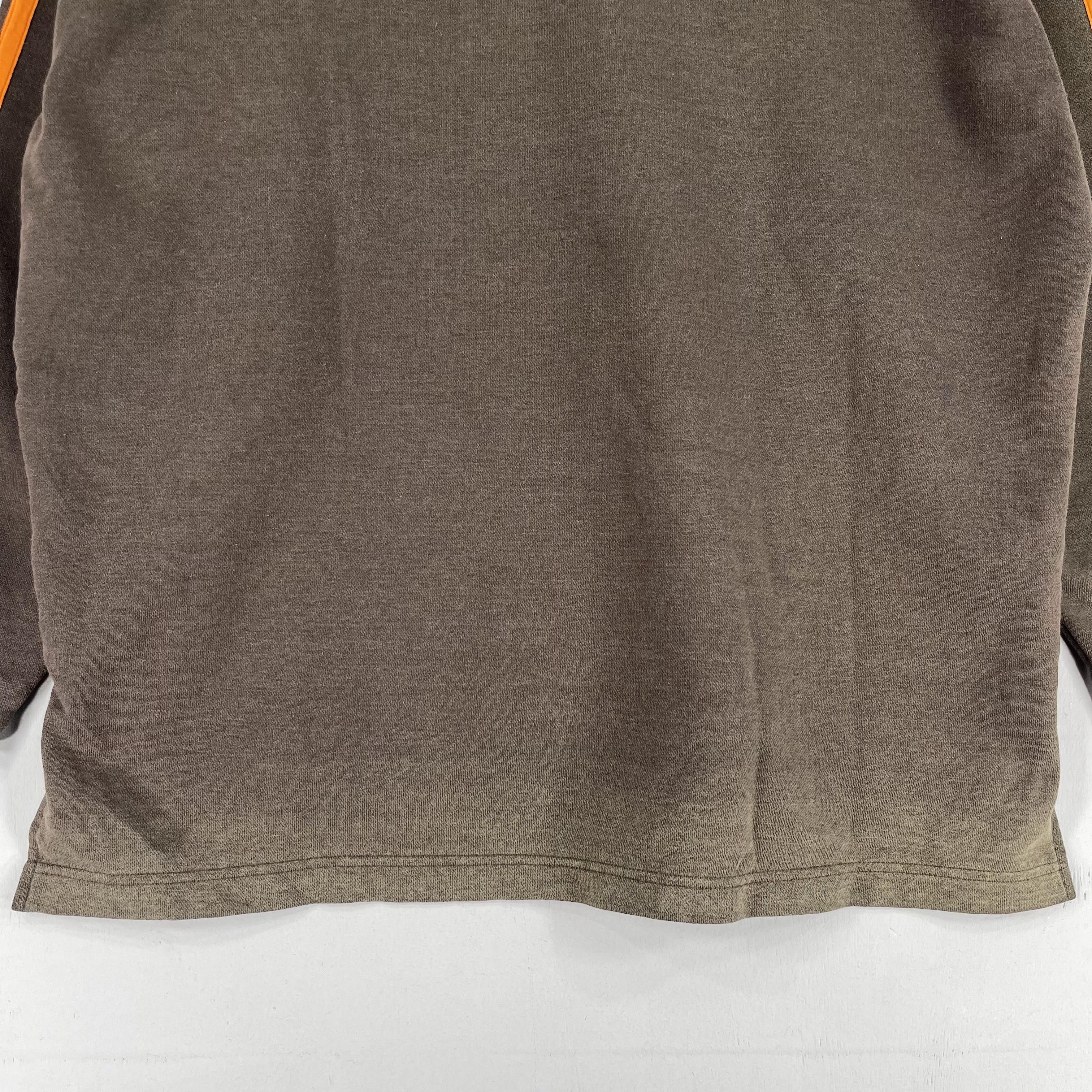 Adidas × Vintage Vintage ADIDAS Three Stripes Sun Faded Pullover Sweater Size US L / EU 52-54 / 3 - 9 Thumbnail