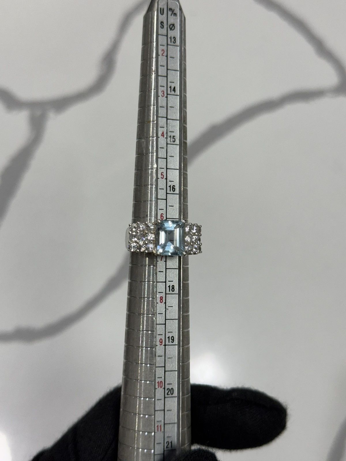 Jewelry Fessenden & Co. silver ring with aquamarine & topaz gems Size ONE SIZE - 15 Thumbnail