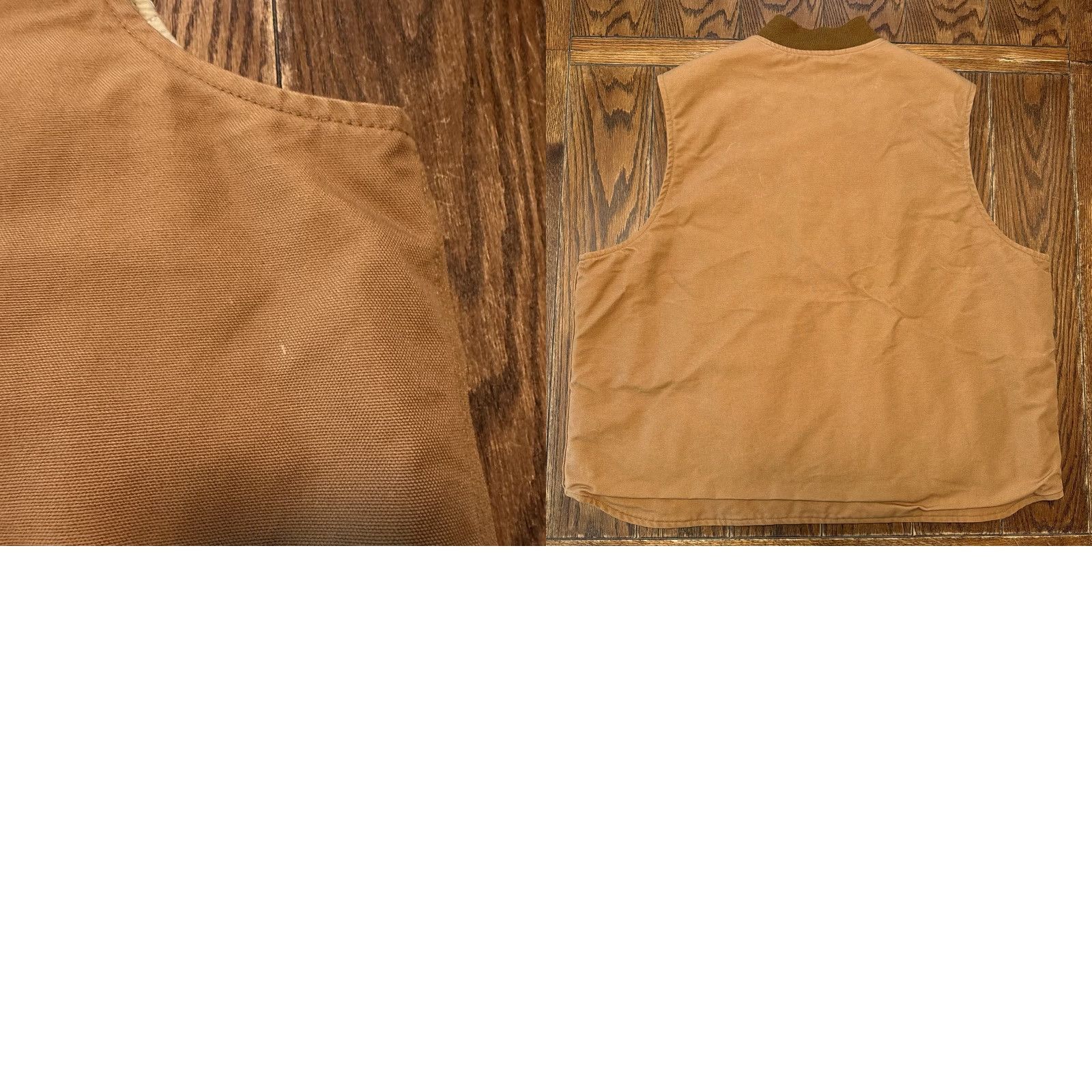 Carhartt Carhartt Vest FR Flame-Resistant Quilted Lined Duck Men 3XL FRV036 BRN USA Flag Size US XXL / EU 58 / 5 - 9 Thumbnail