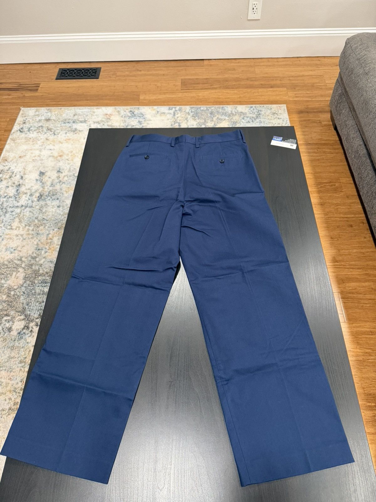 Marni Marni Blue Organic Gabardine Trousers Size US 40 / EU 56 - 10 Thumbnail