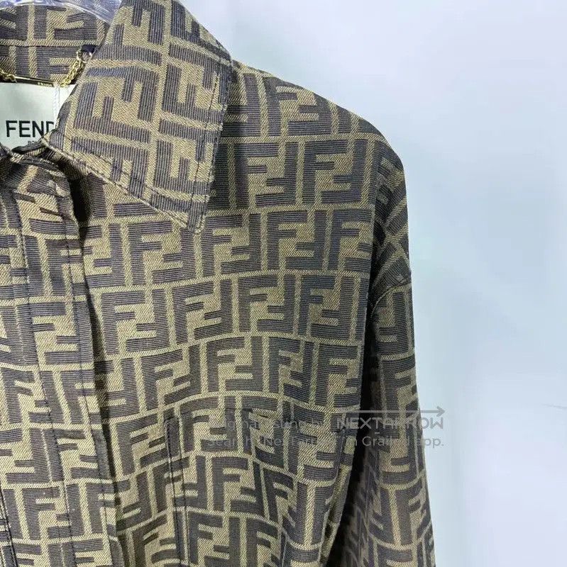 Fendi Fendi Colorblock Jacket for Women . Size M / US 6-8 / IT 42-44 - 4 Thumbnail