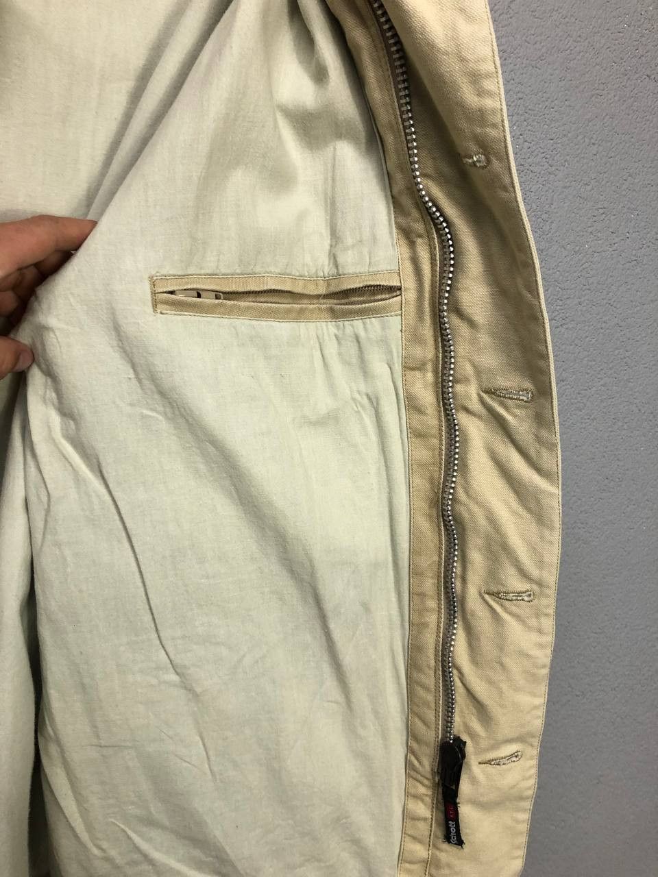 Schott Schott mens beige jacket Medium Size US M / EU 48-50 / 2 - 14 Thumbnail