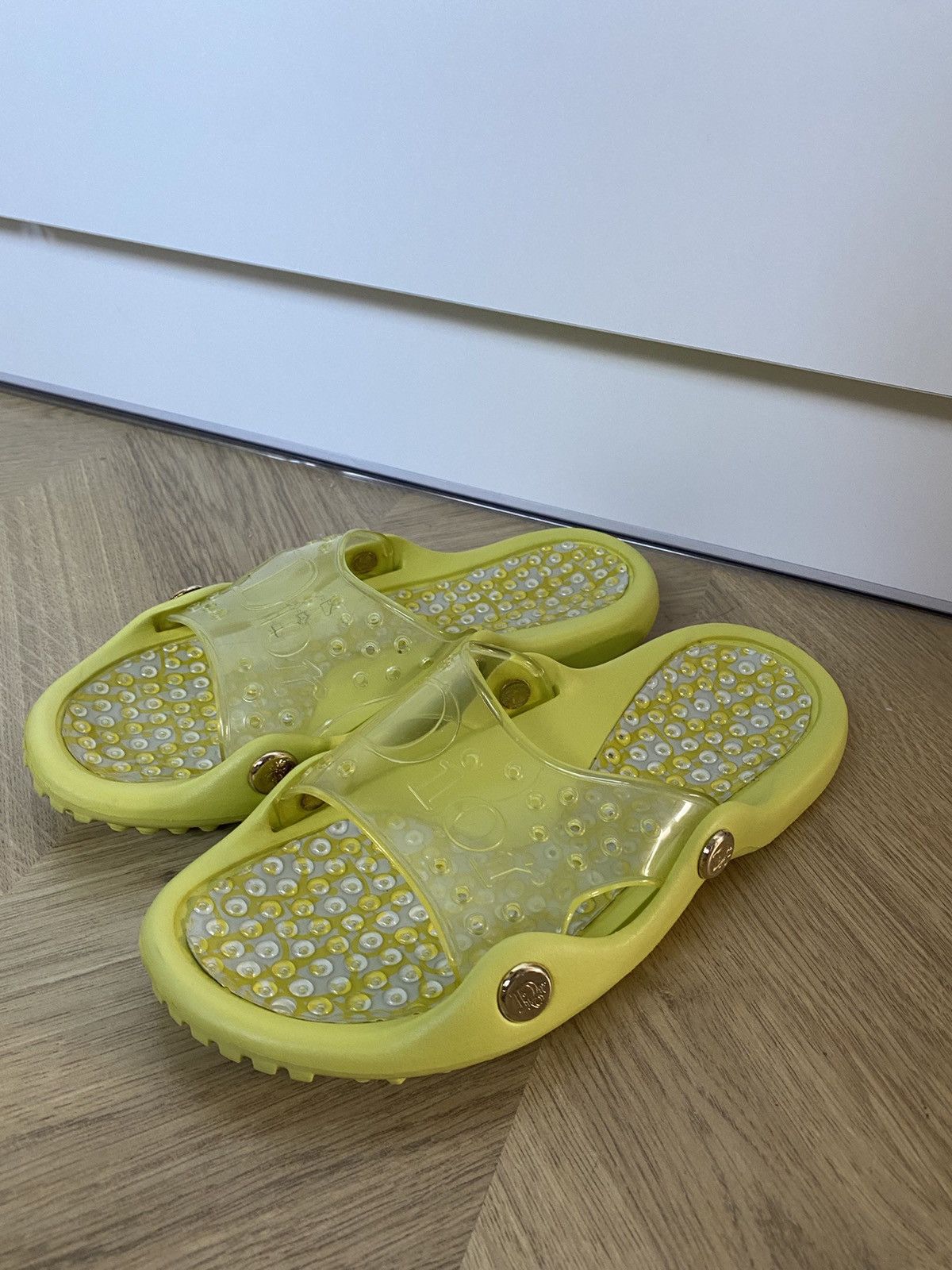 Dior × John Galliano × Vintage Dior Vintage Rubber Pool Slides