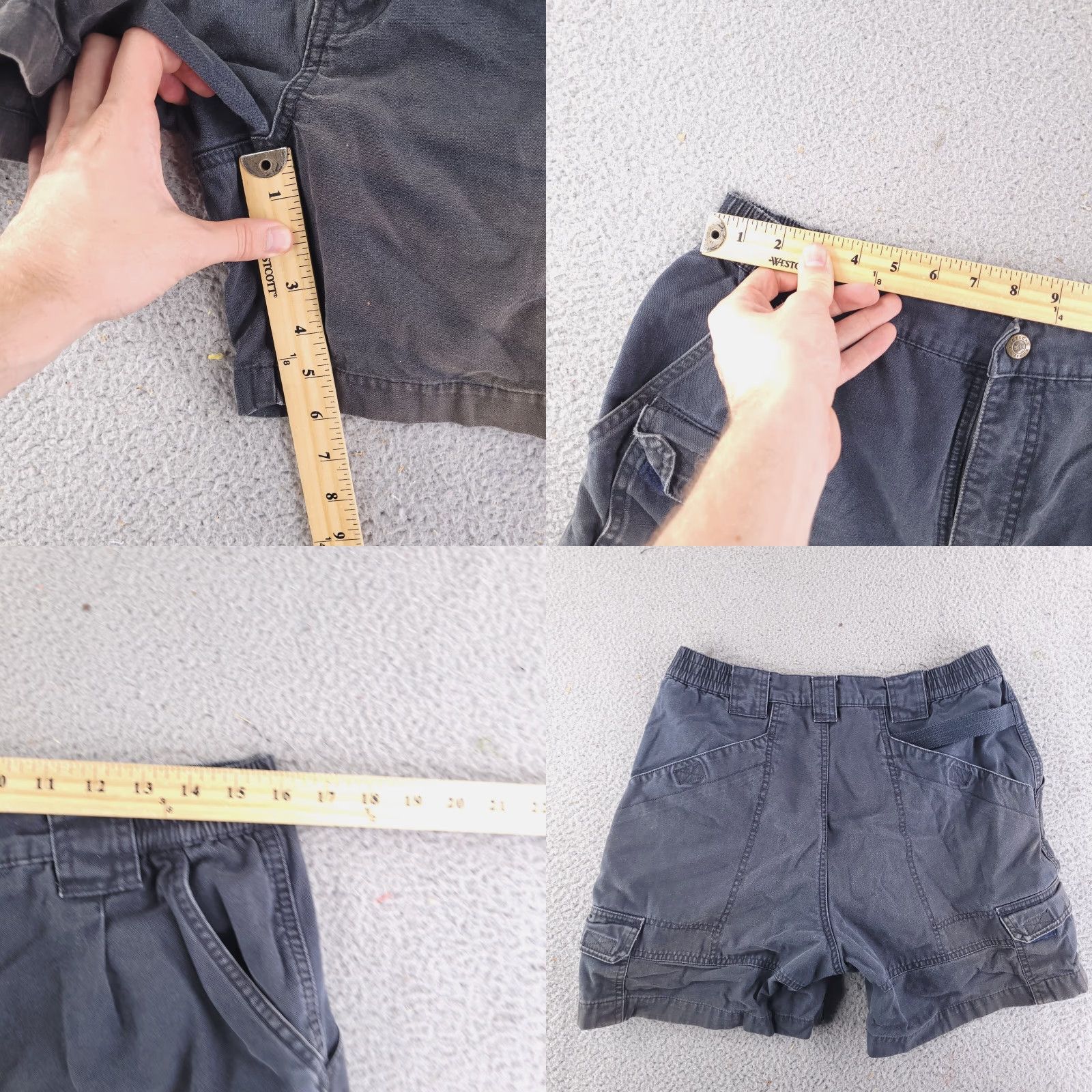 Vintage VINTAGE 511 Tactical Shorts Mens 32 Distressed Canvas Cargo Workwear Blue 32 5.11 Mens Cargo Shorts Distressed Workwear Size US 32 / EU 48 - 8 Thumbnail