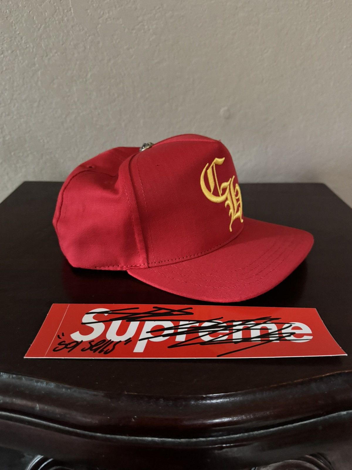 Chrome Hearts Chrome Hearts Red & Yellow Baseball Cap Size ONE SIZE - 2 Thumbnail