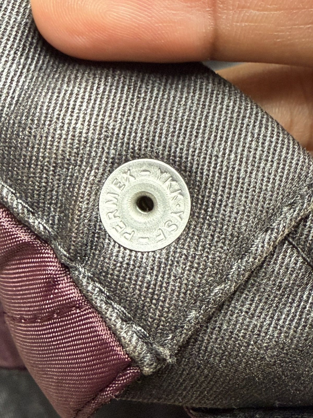 Japanese Brand Custom Culture Chrome Hearts Cross Button Waxed Fur Jacket Size US M / EU 48-50 / 2 - 10 Thumbnail