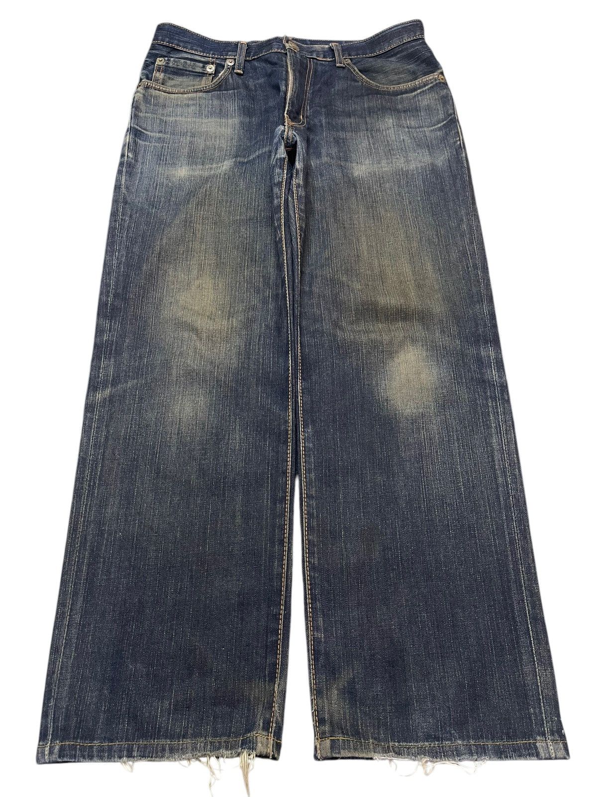 Edwin Vintage Edwin 504 Mud Wash Style Baggy Jeans Size US 32 / EU 48 - 1 Thumbnail