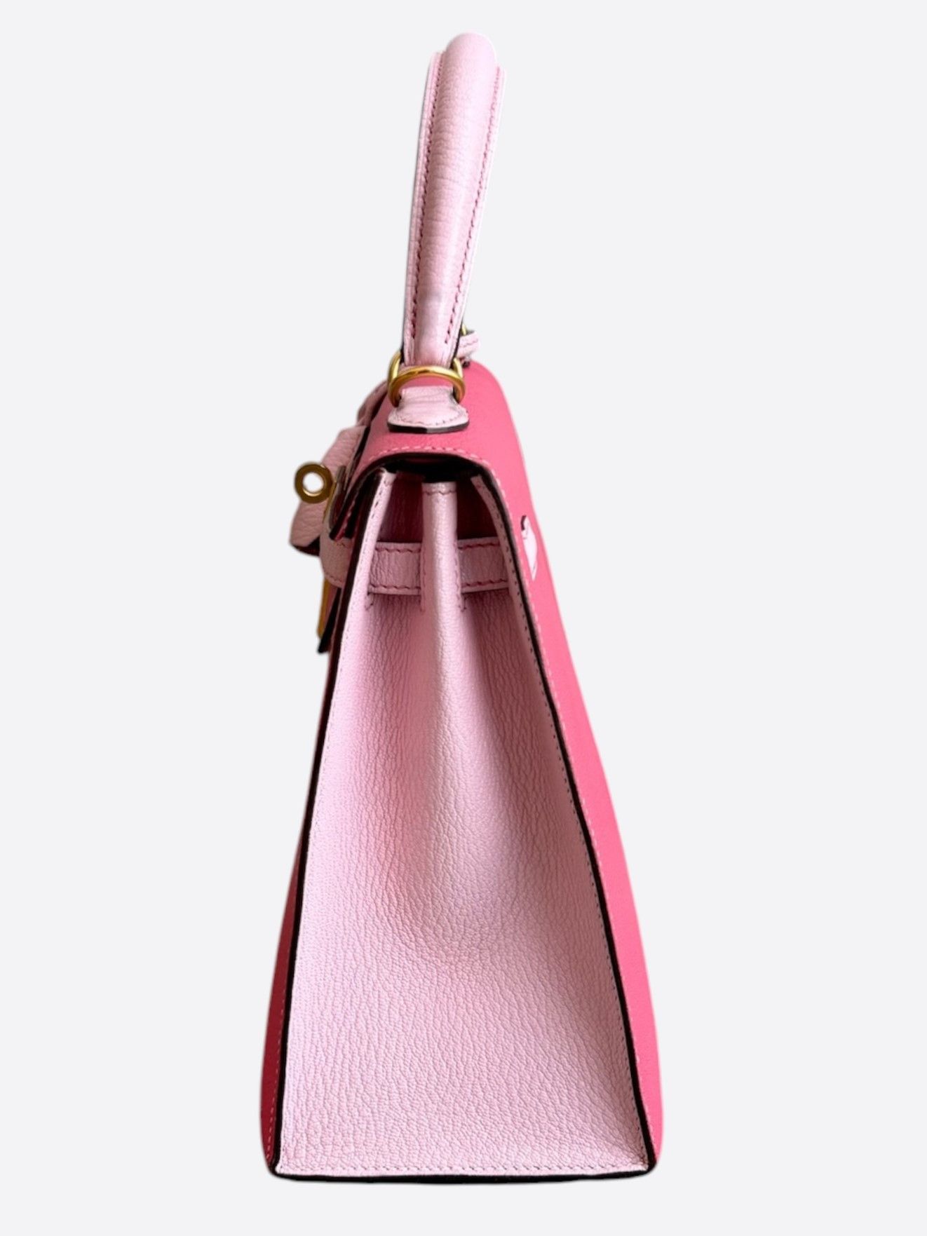 Hermes Bubble Gum & Barbie Pink Epsom & Gold Hardware Kelly 25 Size ONE SIZE - 4 Thumbnail