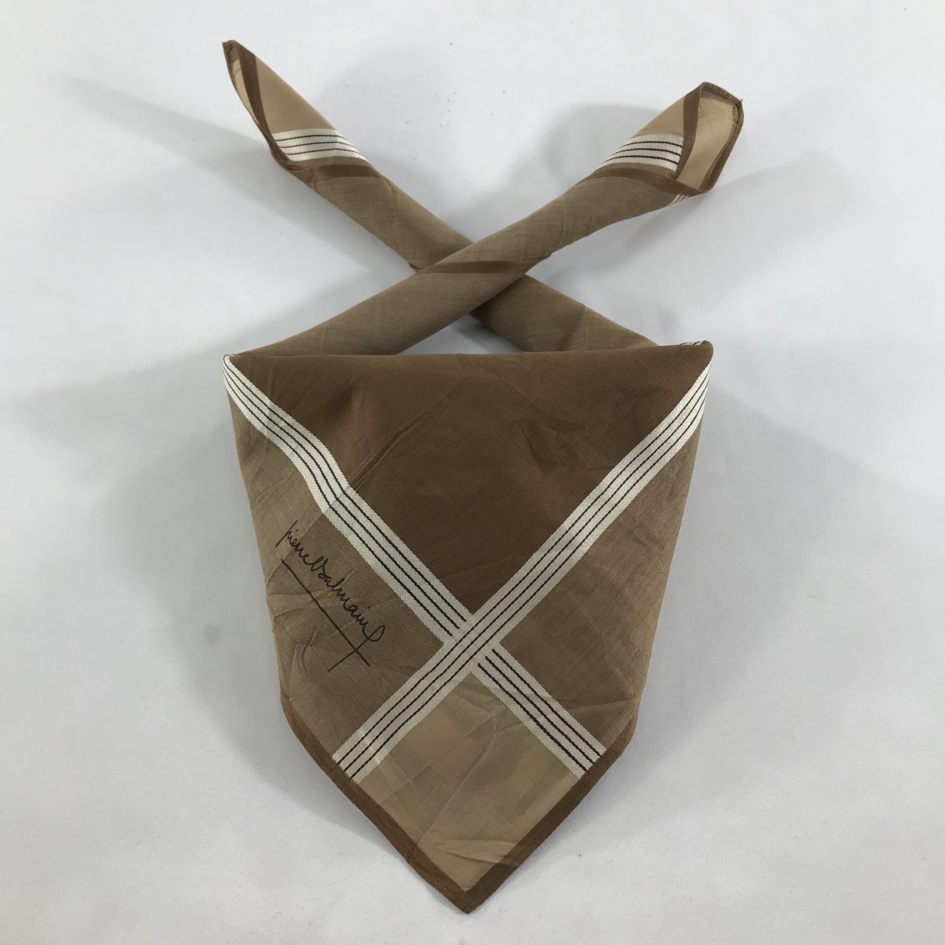 Pierre Balmain × Vintage Pierre Balmain Bandana / Handkerchief / Neckerchief - S1620 Size ONE SIZE - 3 Thumbnail