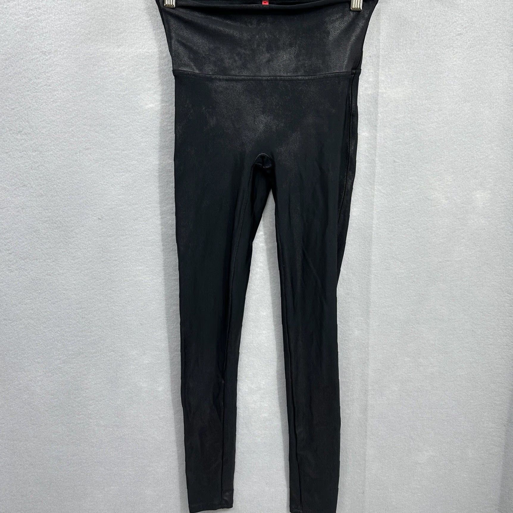 Commando Commando Faux Leather Legging - Pants - Women - Large - Black - High Rise Skinny Ankle - 90s Biker Goth Moto - Womens Size 36" / US 14 / IT 50 - 4 Thumbnail