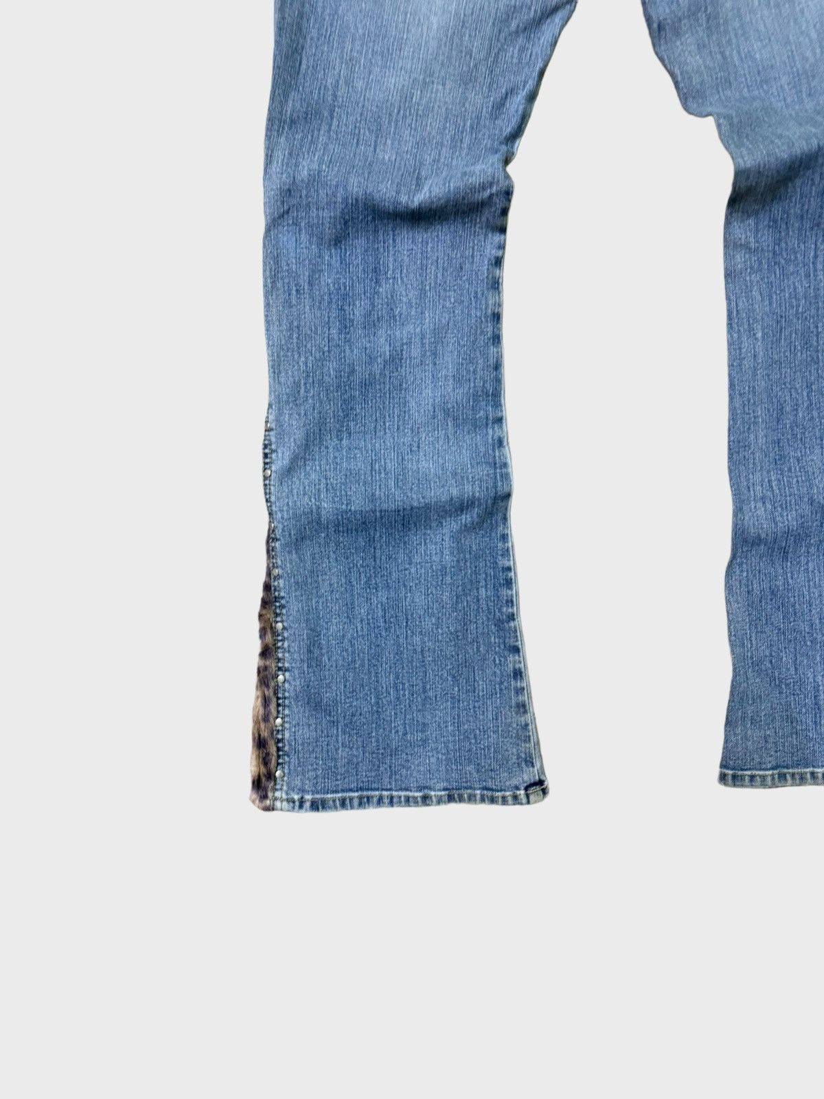 Hysteric Glamour × If Six Was Nine × Japanese Brand Crazy Flared ORIRIN Leopard Reworked Bootcut jeans Size US 28 / EU 44 - 14 Thumbnail