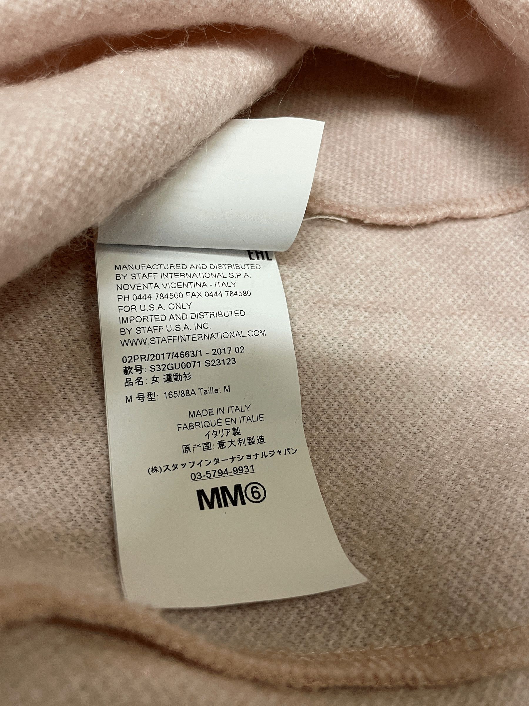 Maison Margiela MM6 Maison Margiela Vintage Designer Hi-Low Fuzzy Knit Top With Belt Made In Italy Size M / US 6-8 / IT 42-44 - 7 Thumbnail