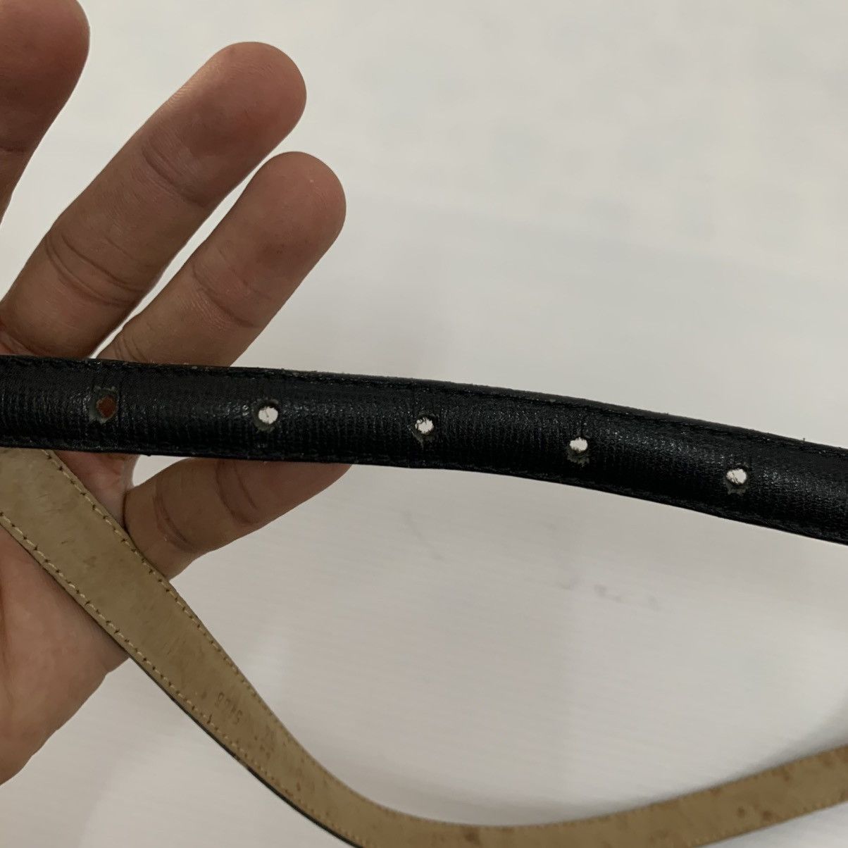 Christian Dior Monsieur CHRISTIAN DIOR Leather Belts Size ONE SIZE - 8 Thumbnail