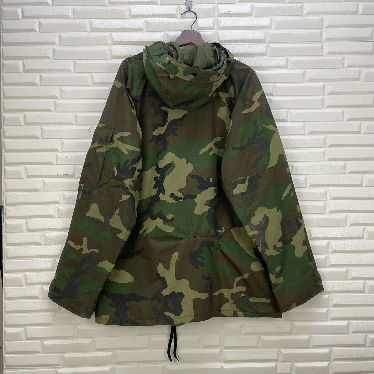 Other Vintage Army Long Parka Camouflage Jacket Size US L / EU 52-54 / 3 - 3 Thumbnail