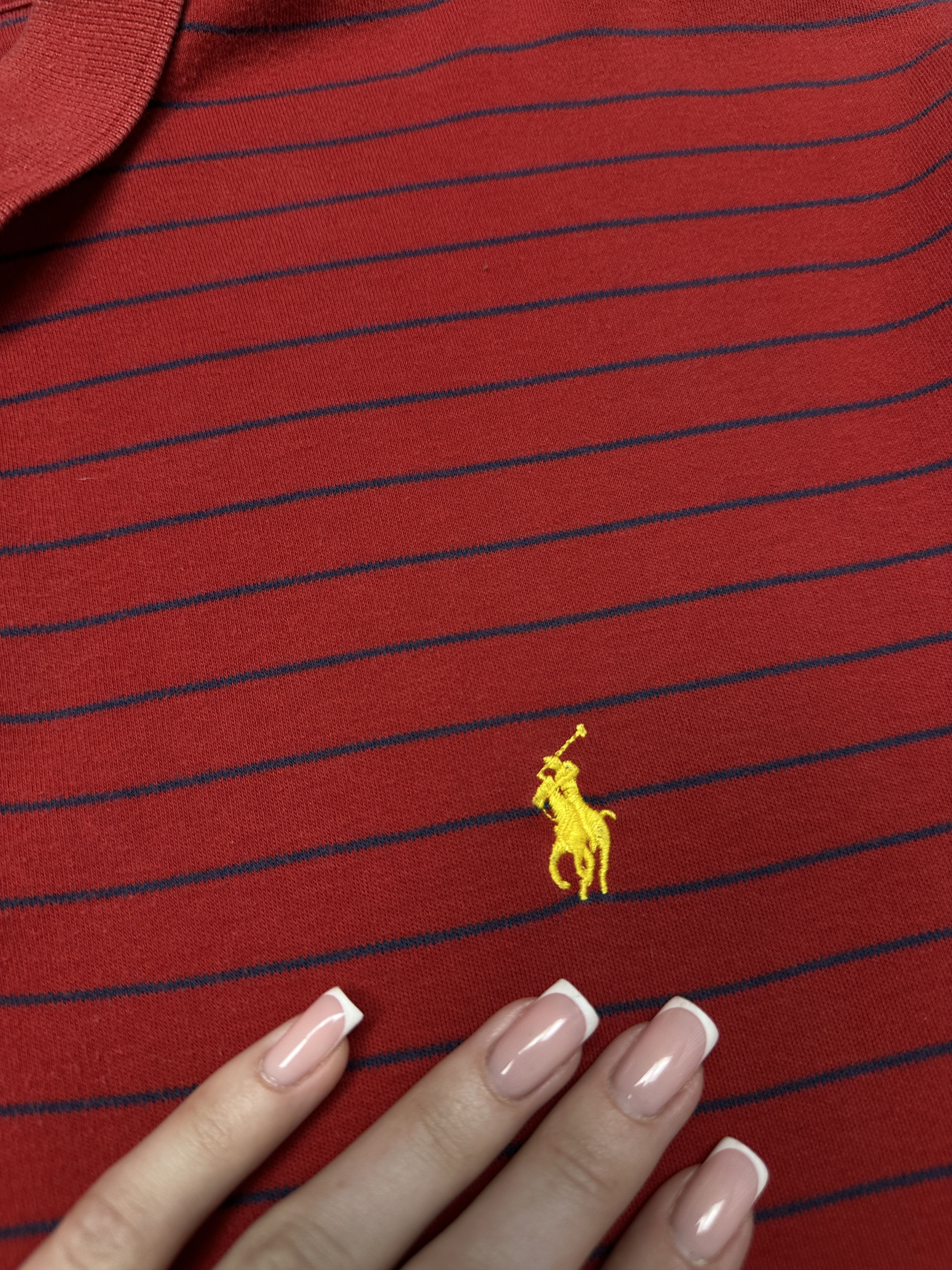 Polo Ralph Lauren Polo Ralph Lauren Vintage Mens Striped Polo Shirt Size US XL / EU 56 / 4 - 3 Thumbnail
