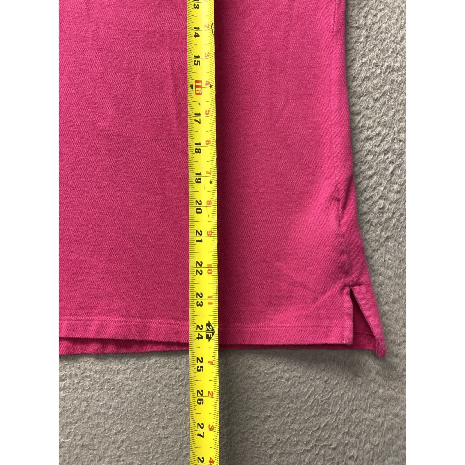 Polo Ralph Lauren VINTAGE Polo Ralph Lauren Men's Polo Shirt XL Short Sleeve Magenta Cotton Designer 90s Size US XL / EU 56 / 4 - 4 Thumbnail