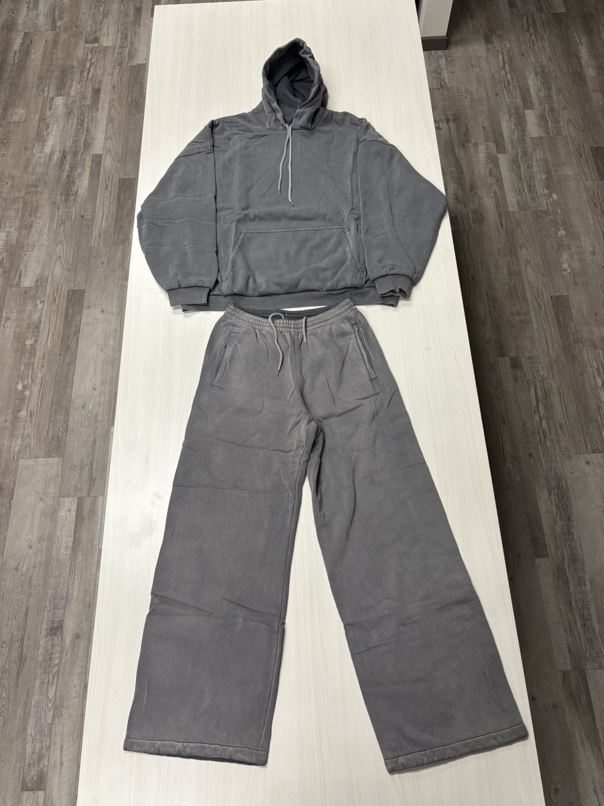 Balenciaga × Kanye West × Yeezy YZY x GAP Poetic Grey Hoodie & Sweatpants Size US L / EU 52-54 / 3 - 3 Thumbnail