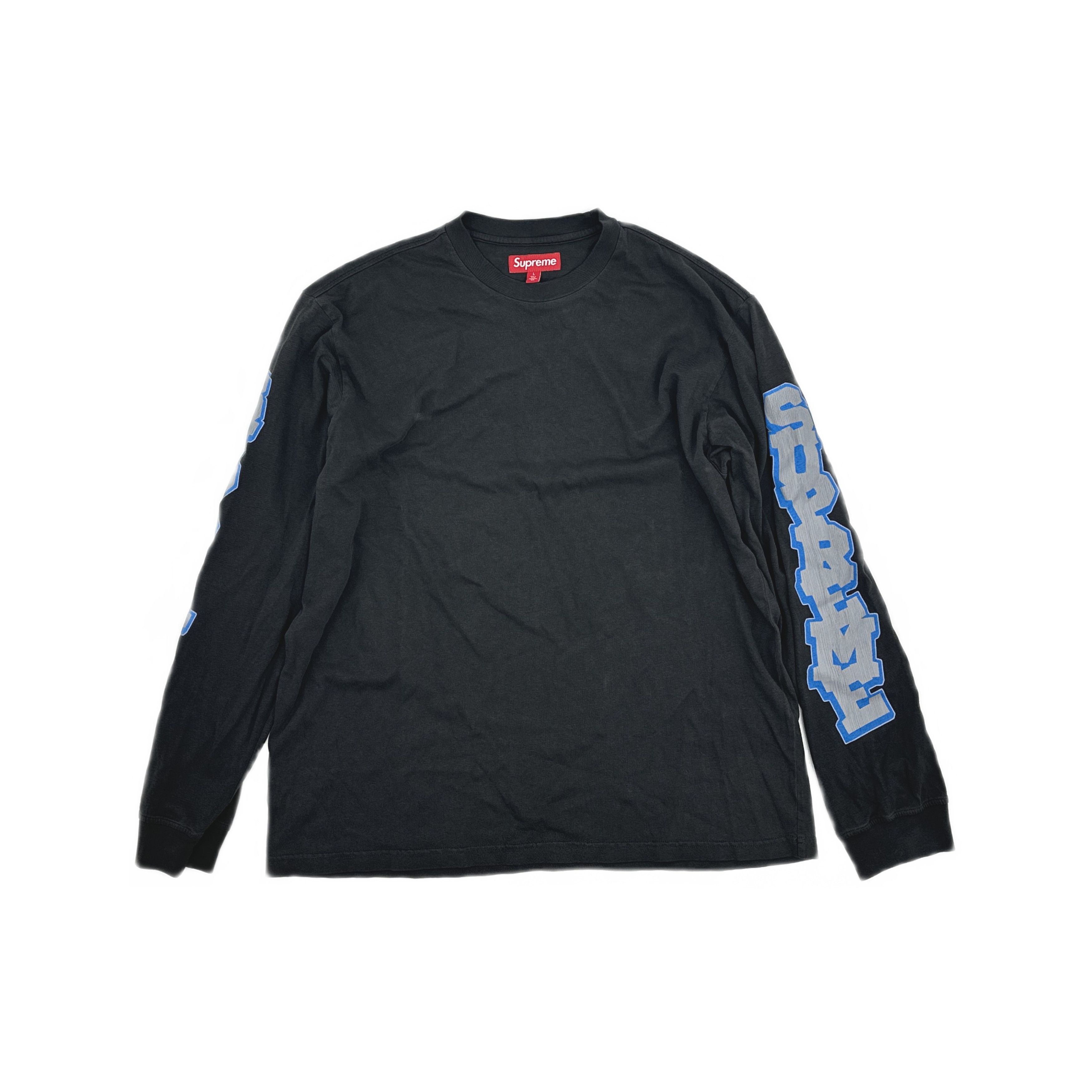 Supreme Supreme Cracked Sleeve Long Sleeve T-Shirt Size L Size US L / EU 52-54 / 3 - 1 Thumbnail