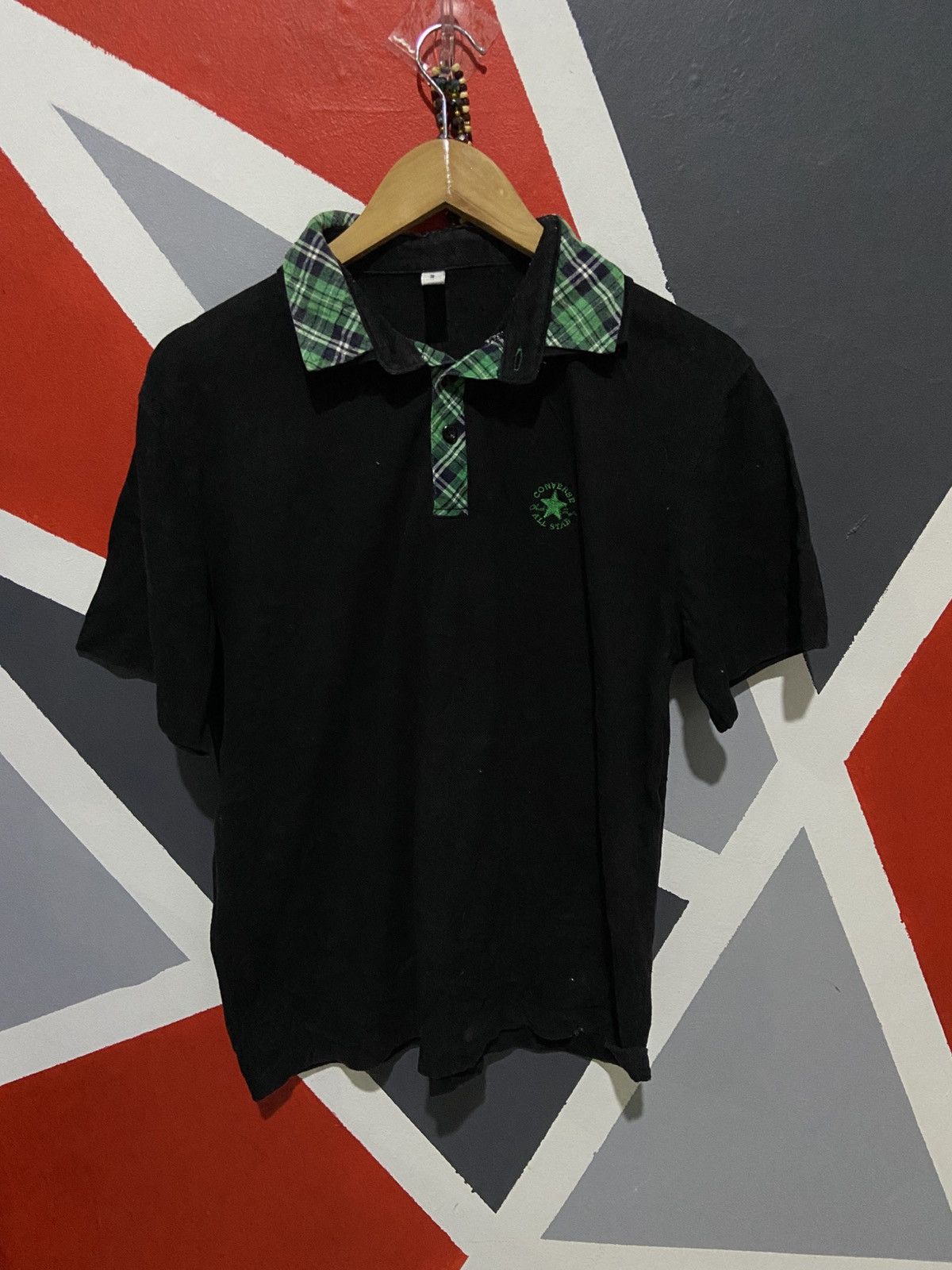 Converse Converse Green Collar Polo Tee Size US XL / EU 56 / 4 - 1 Thumbnail