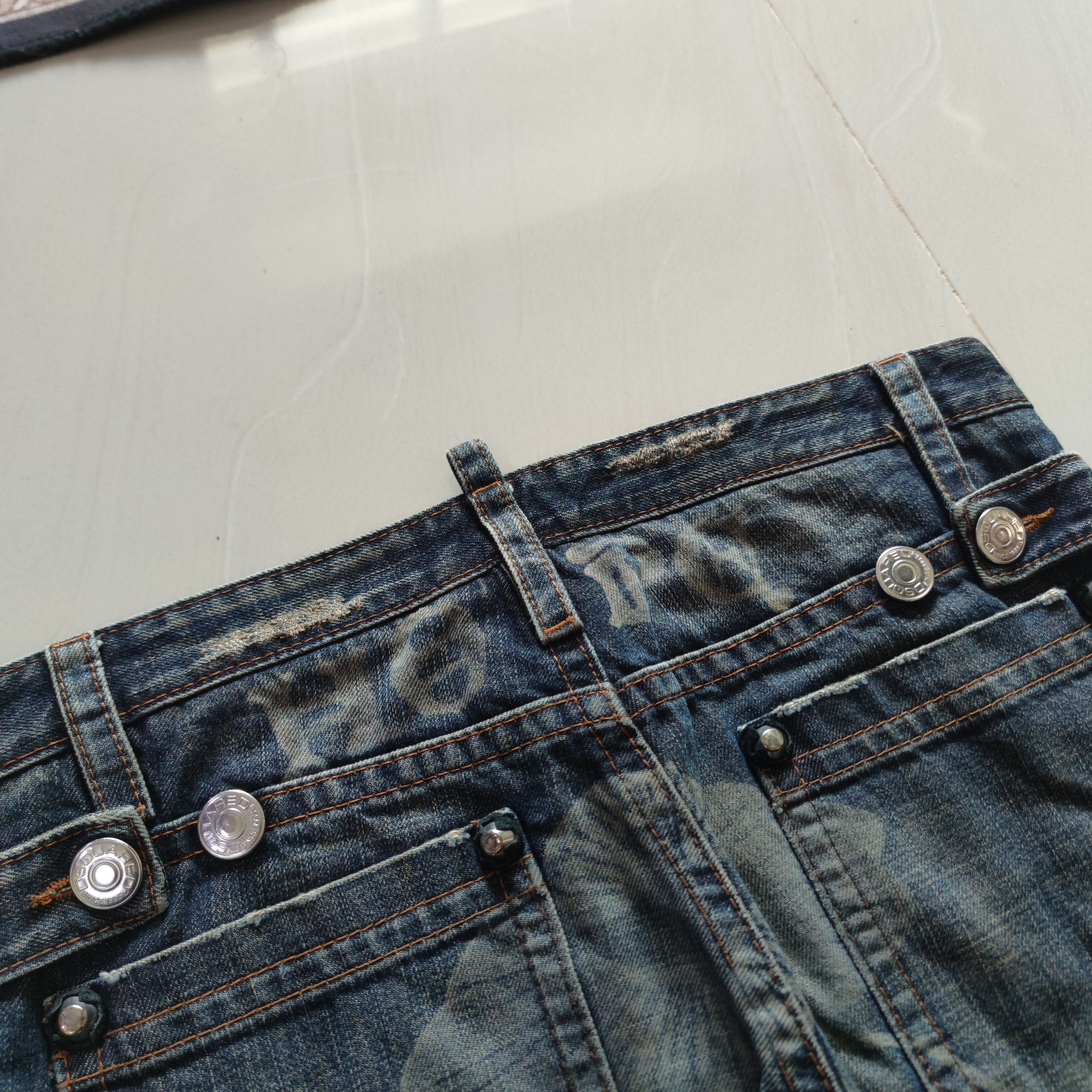 Dsquared2 DSQUARED RARE DESIGN JEAN Size US 34 / EU 50 - 20 Thumbnail