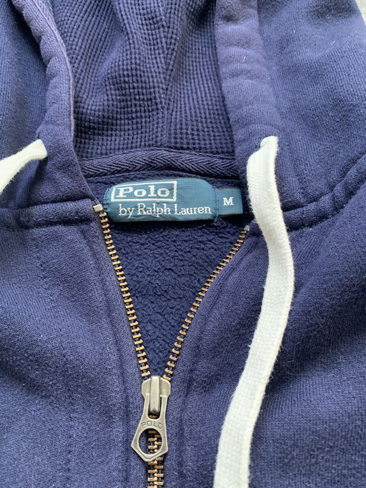 Polo Ralph Lauren × Vintage Polo Ralph Lauren Navy Logo Essential Hoodie Size US M / EU 48-50 / 2 - 4 Thumbnail