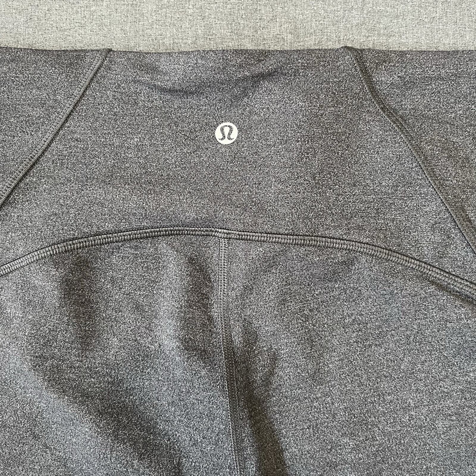 Lululemon Lululemon Train Times 7/8 Pant Leggings Heathered Size 10 Size 32" / US 10 / IT 46 - 6 Thumbnail