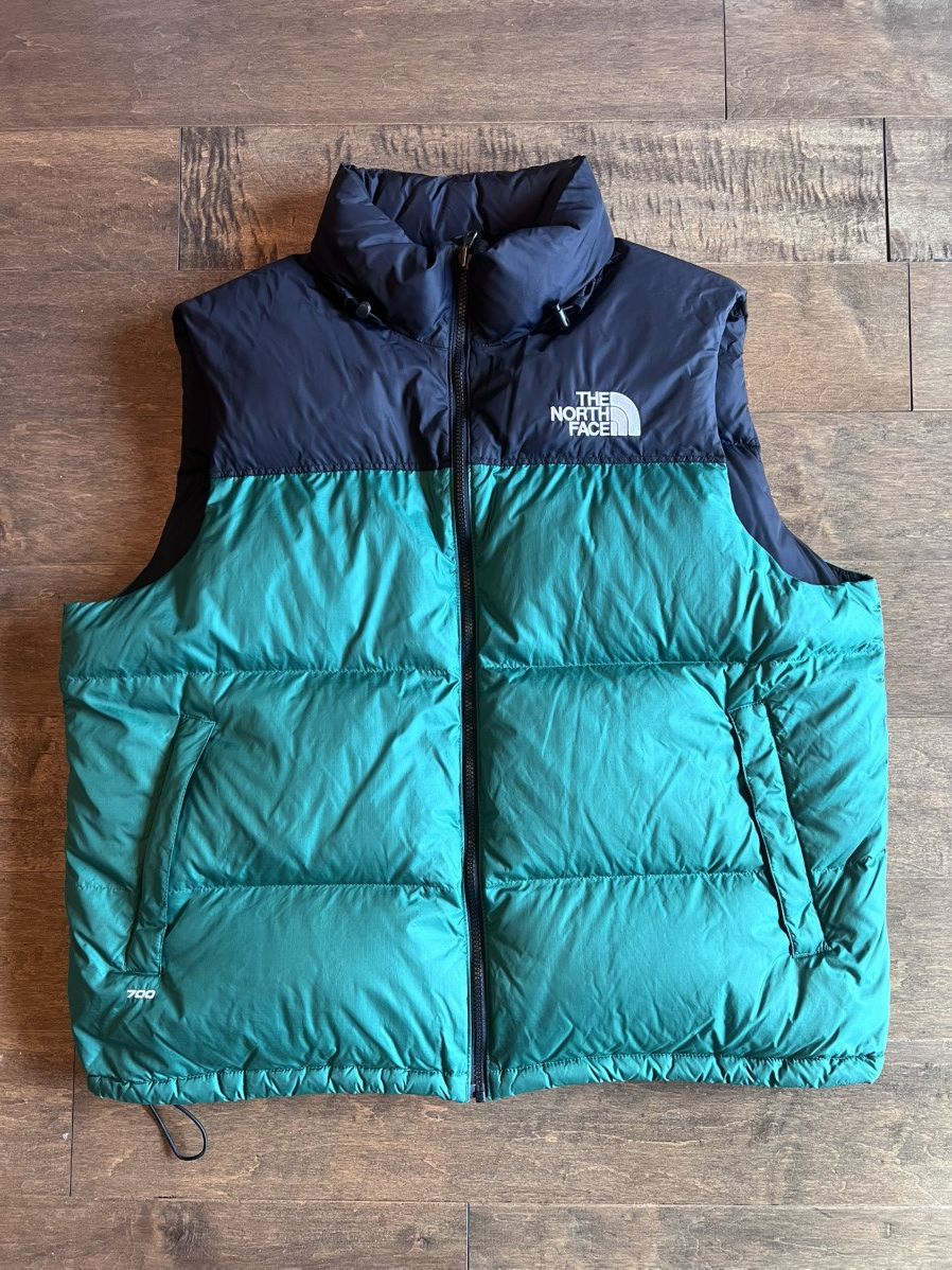 The North Face The North Face 700 Green Down Vest 1996 Nuptse Size US XXL / EU 58 / 5 - 1 Thumbnail