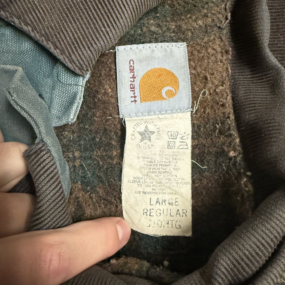 Carhartt VTG 90s Green Carhartt Blanket Lined Jacket Size US L / EU 52-54 / 3 - 5 Thumbnail