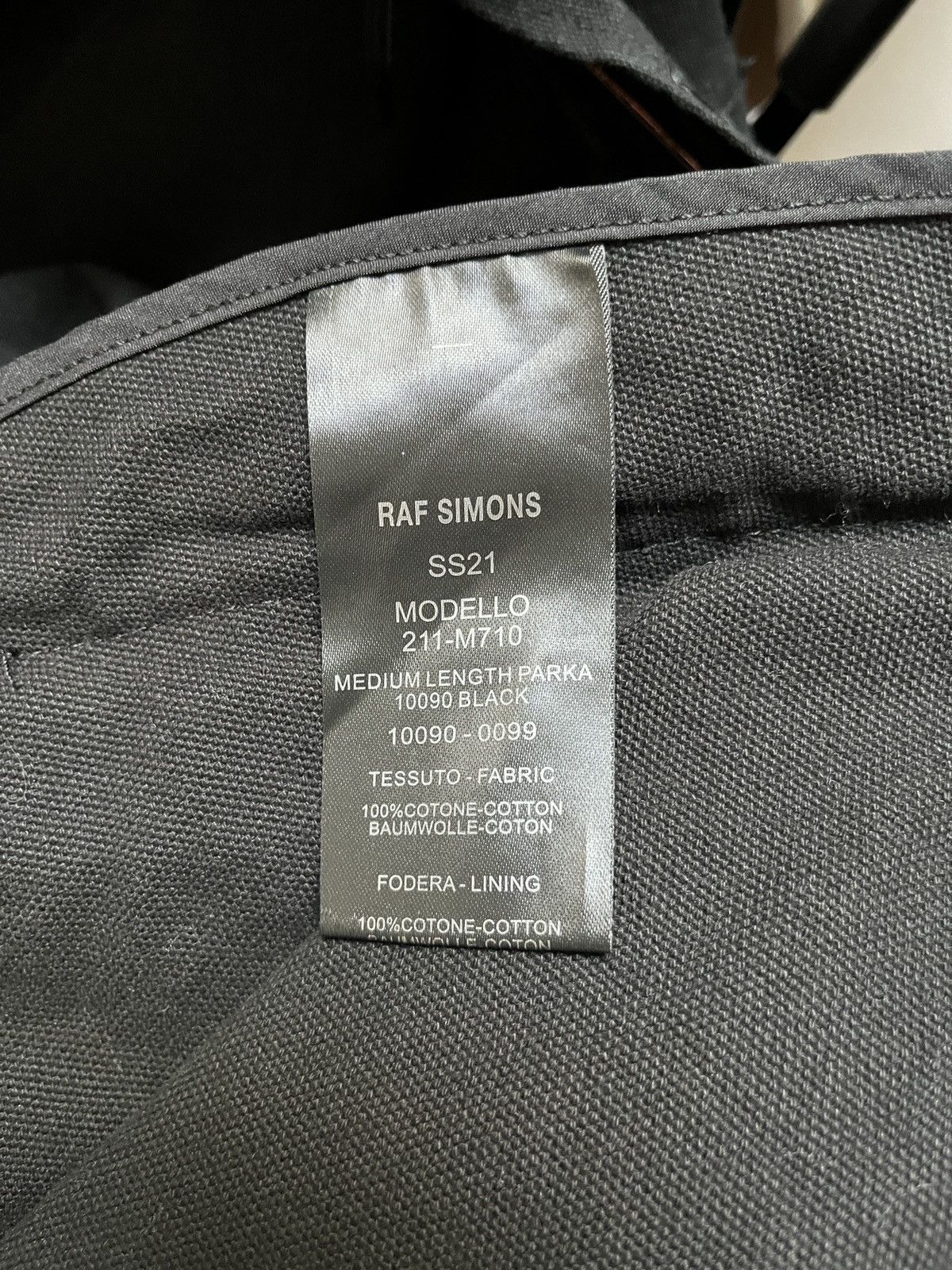 Raf Simons Raf Simons SS21 Denim Parka Jacket (unisex) Size US L / EU 52-54 / 3 - 23 Thumbnail