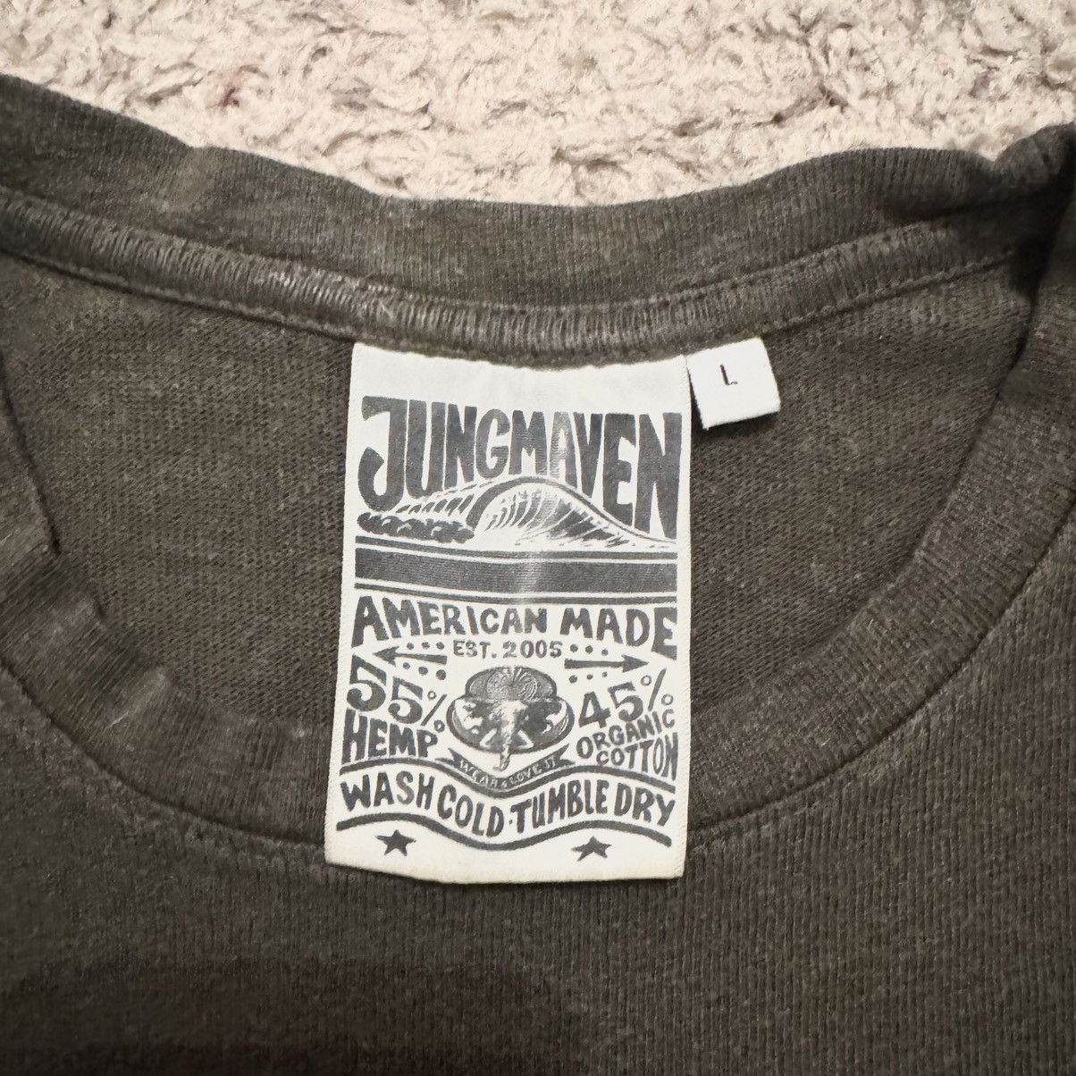 Jungmaven Jungmaven Please Be Fucking Normal Peace Tee L Size US L / EU 52-54 / 3 - 5 Thumbnail