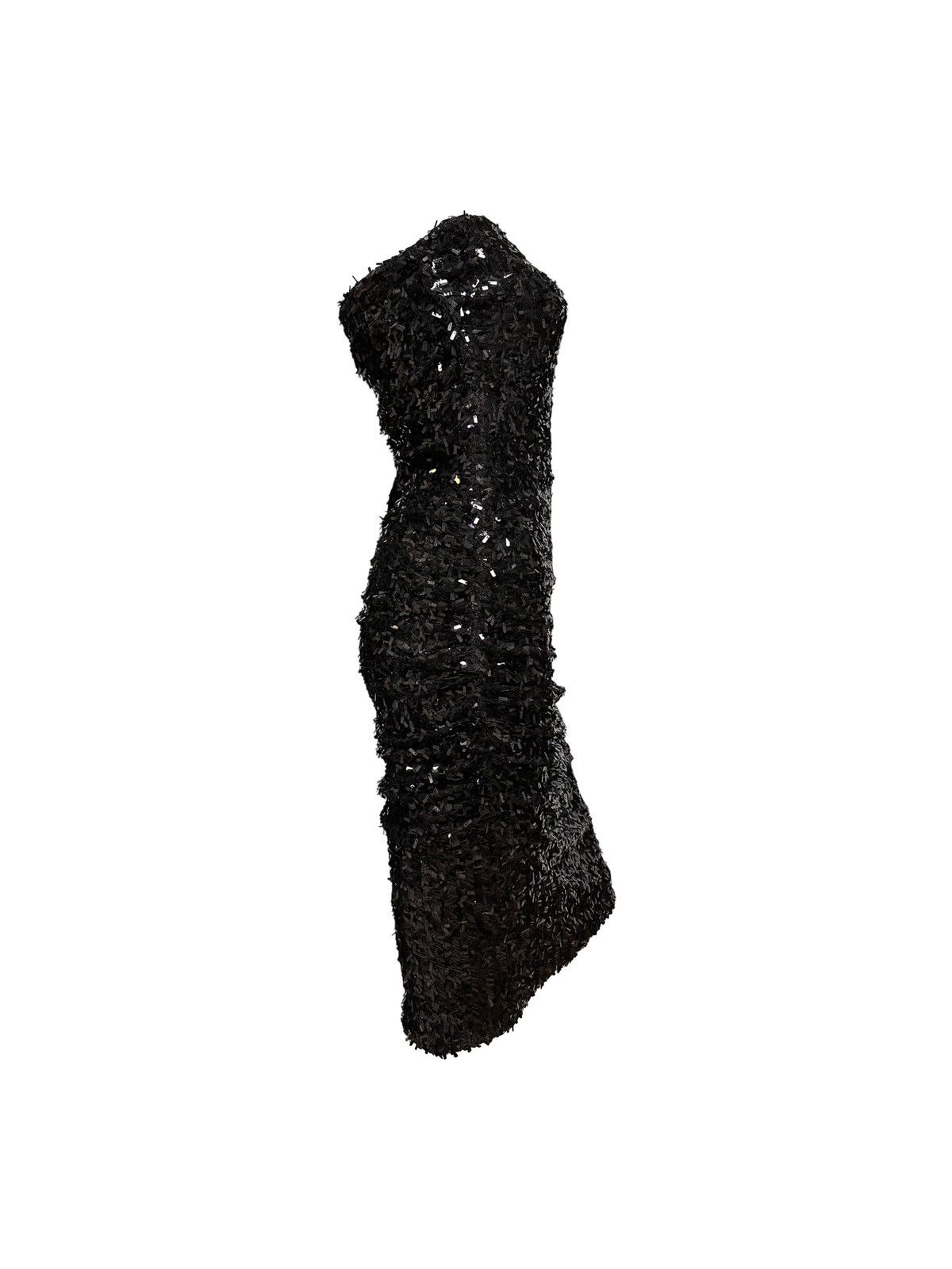 Dolce & Gabbana DOLCE&GABBANA Fall Winter 2016 Sequin Tube Top Midi Dress Size L / US 10 / IT 46 - 3 Thumbnail