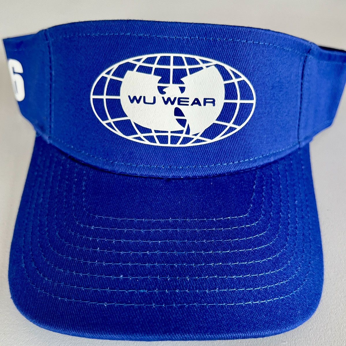 Wu-Tang Clan 🔵Wu-Tang Visor Dodgers Blue Color Theme Wu Wear Size ONE SIZE - 2 Thumbnail