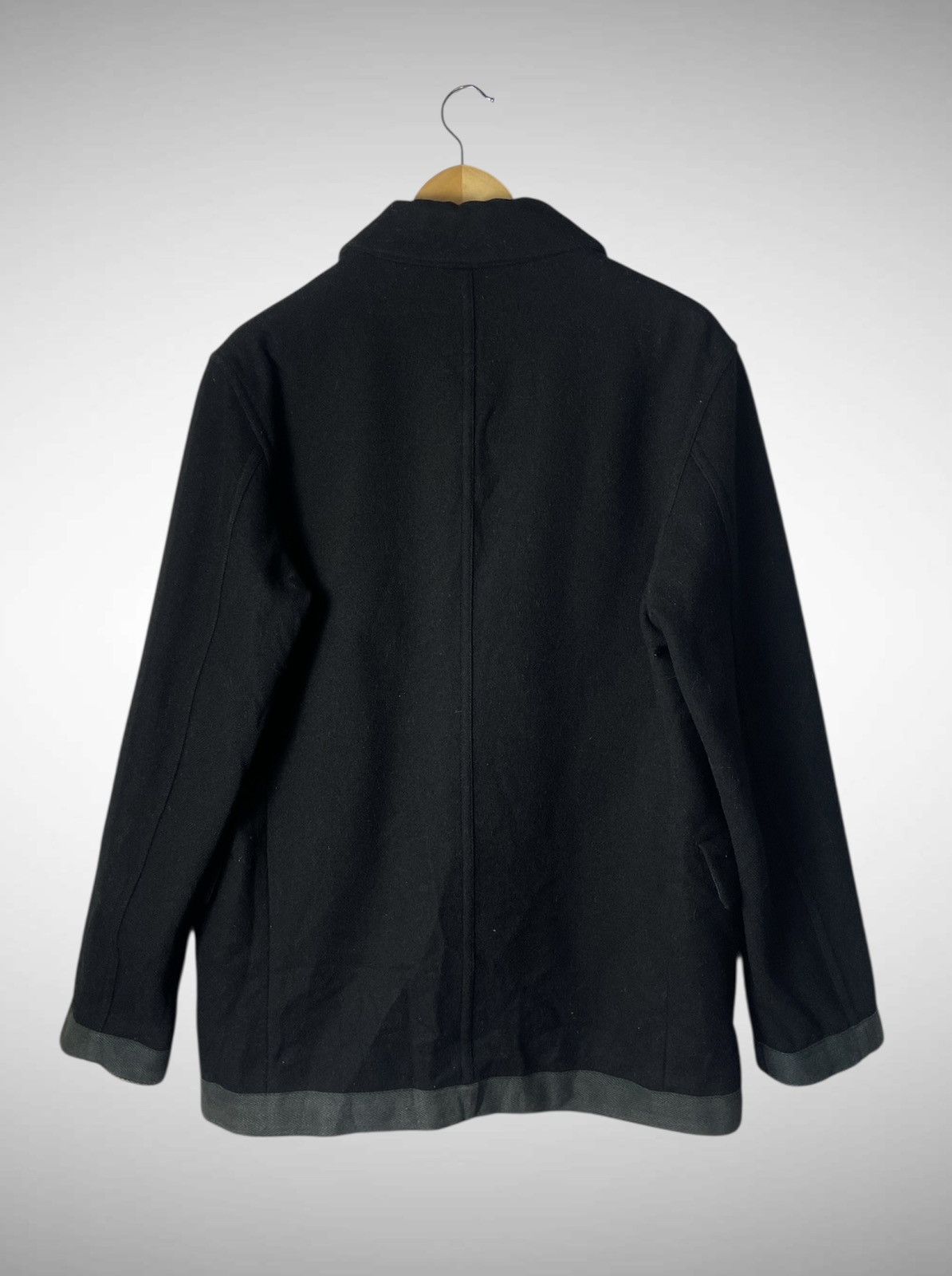 Sophnet. 🔥🔥 Vintage Sophnet Hidden Buttons Wool Jacket (Zip Riri) Size US L / EU 52-54 / 3 - 2 Thumbnail