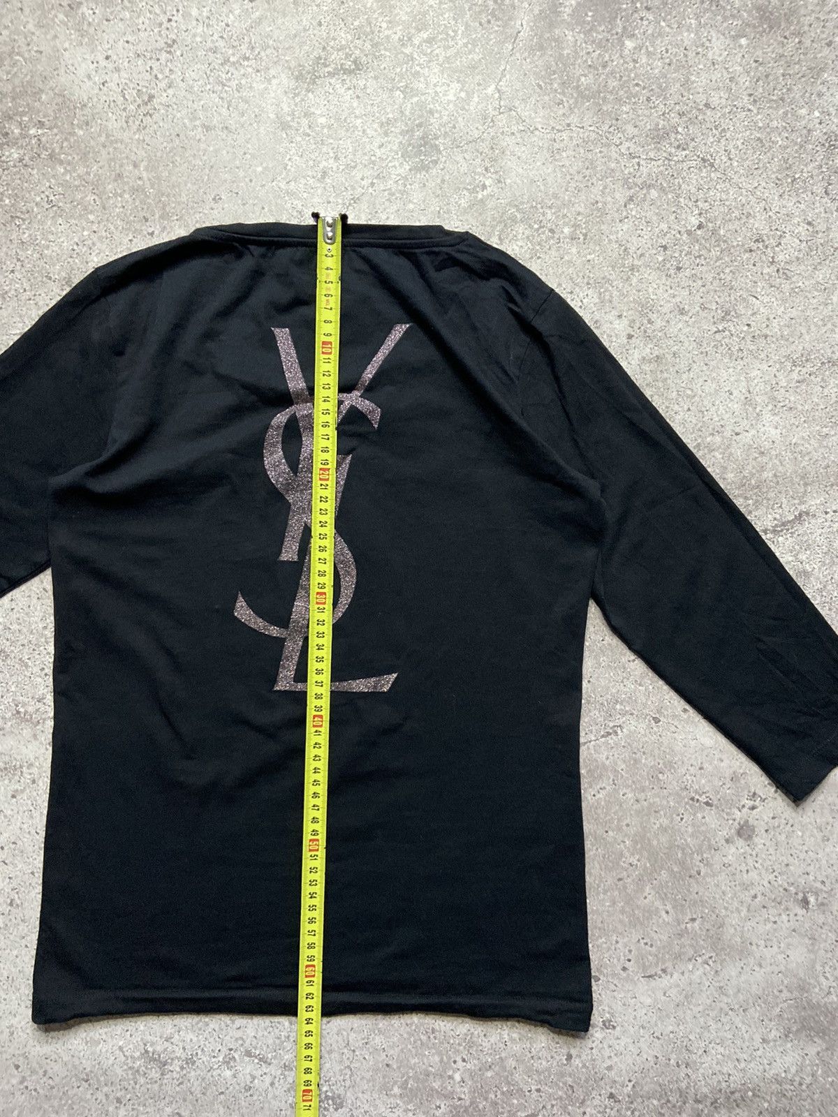 Yves Saint Laurent Yves Saint Laurent - Black Opium Big Logo Long Sleeve Size M / US 6-8 / IT 42-44 - 5 Thumbnail
