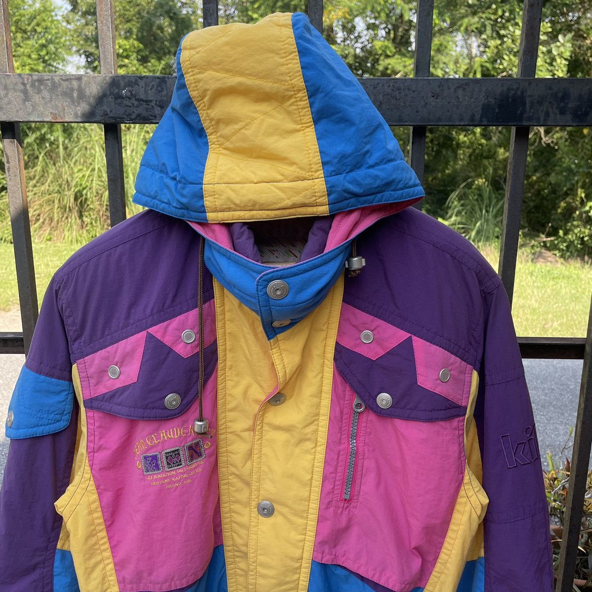 Japanese Brand 🔥🔥🇯🇵Jean Claude Killy Multicolour Hooded Winter Ski Jacket Size US M / EU 48-50 / 2 - 2 Thumbnail