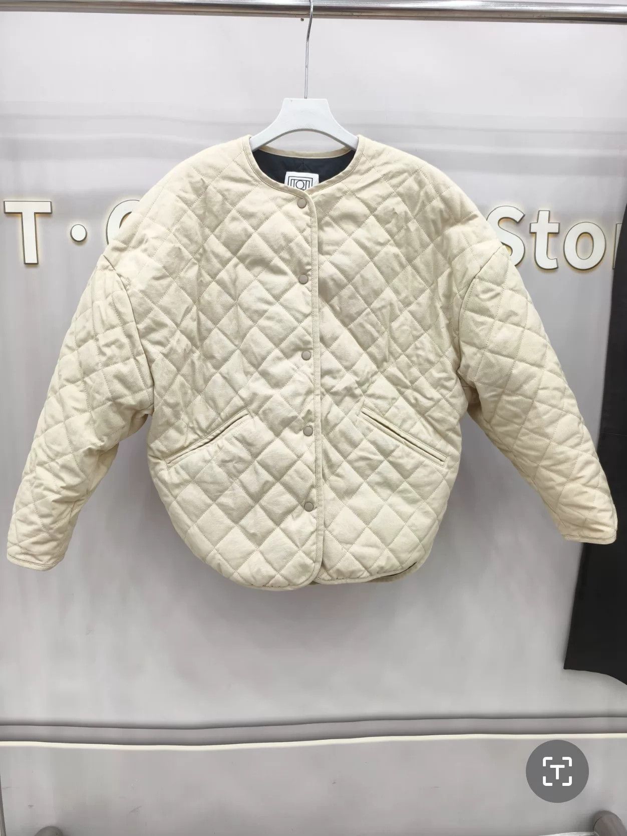 Toteme Toteme Quilted Cotton Jacket for Sale Size US S / EU 44-46 / 1 - 1 Thumbnail