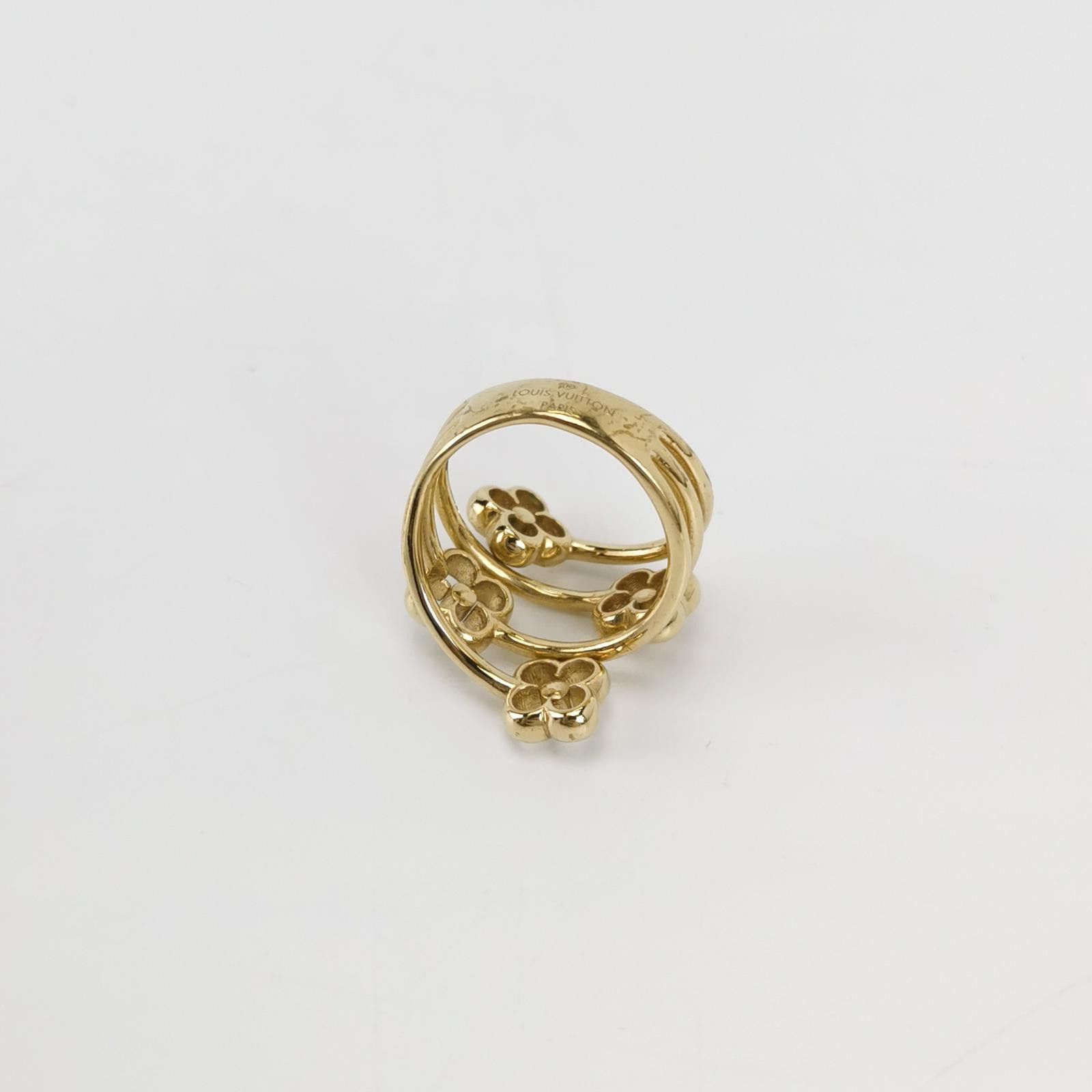 Louis Vuitton Louis Vuitton (LV) Floral Ring Size 10 -z2505 Size ONE SIZE - 5 Thumbnail