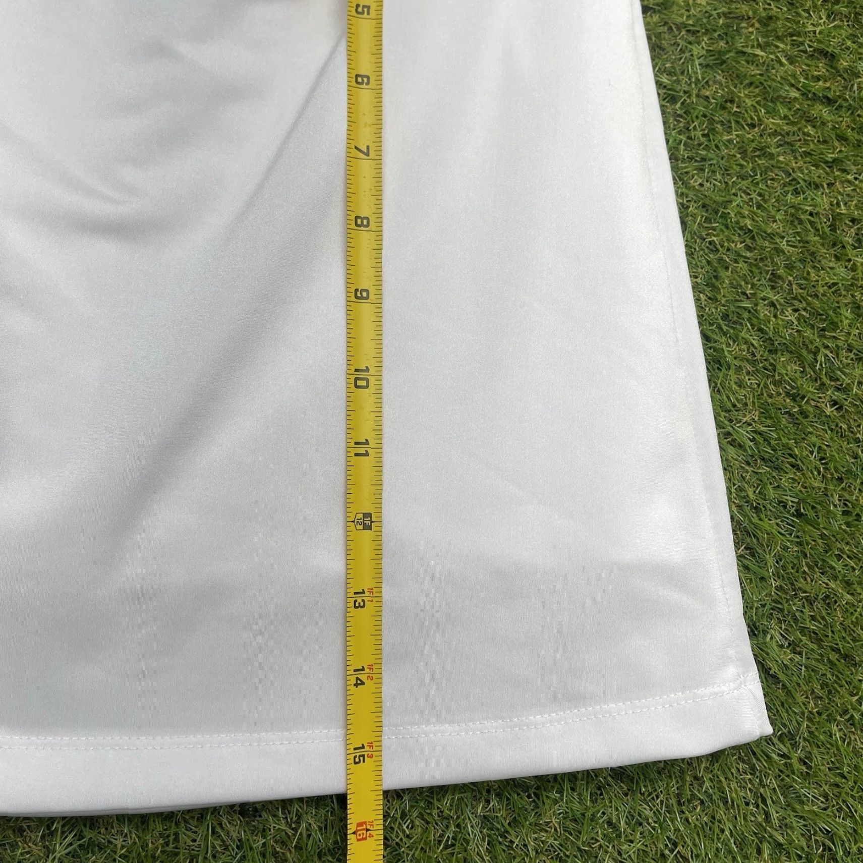 Vintage Diamond Skort Womens M White Athletic Skirt Tennis Golf Slkirt Size 32" / US 10 / IT 46 - 4 Thumbnail