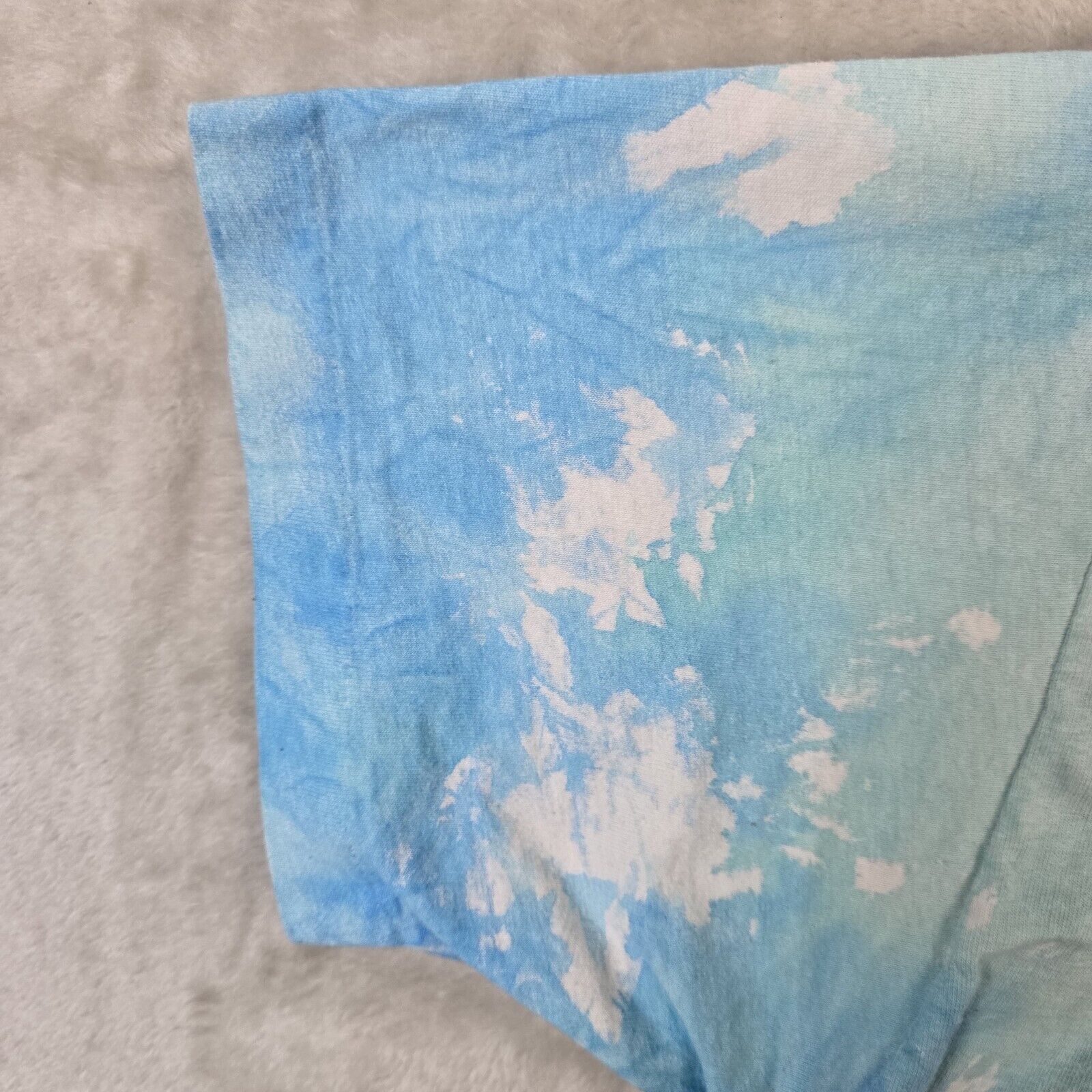 Anvil Vintage 80s Tie Dye Shirt Hibiscus Flower XL Single Stitch Size US XL / EU 56 / 4 - 8 Thumbnail