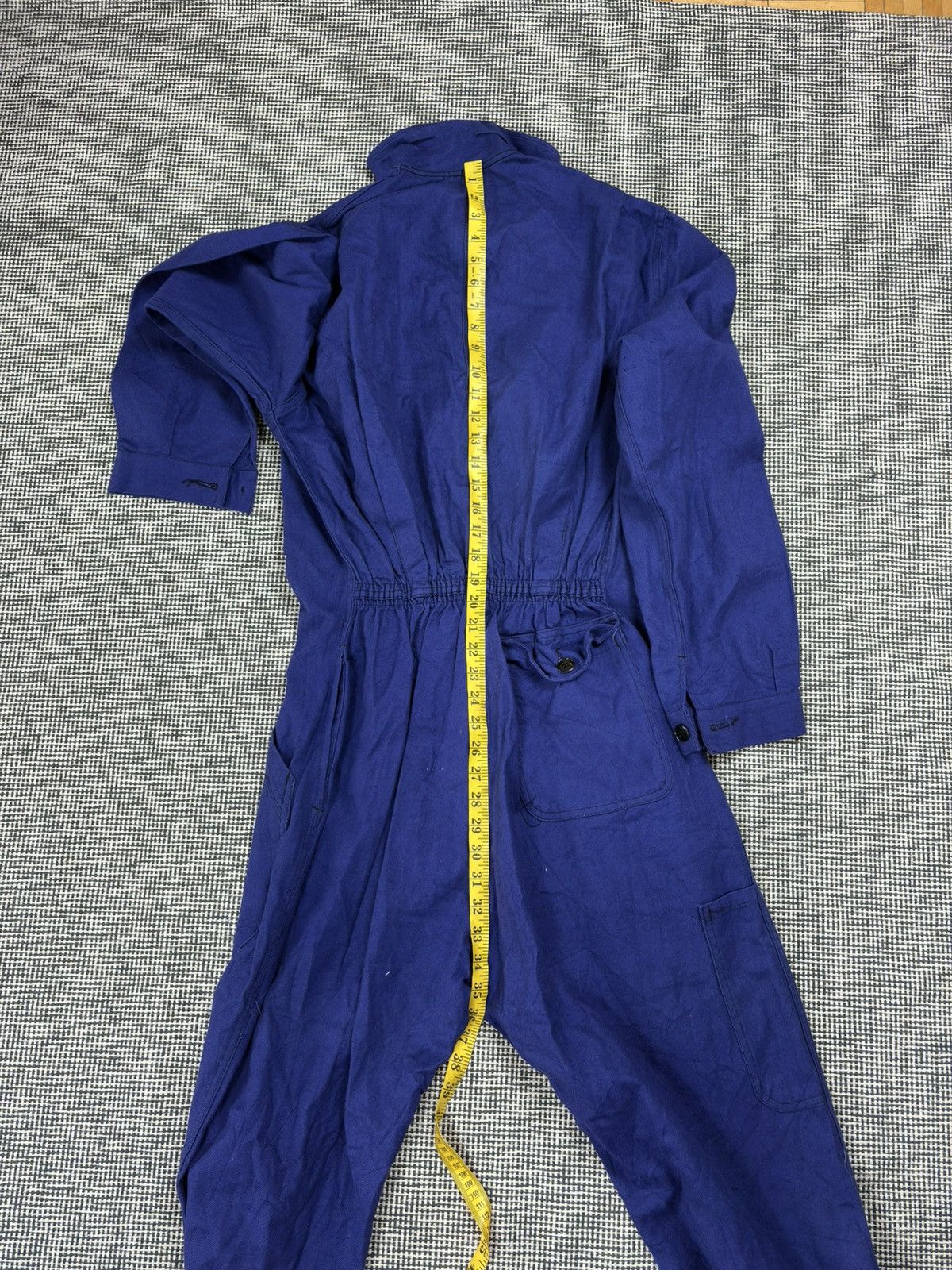 Le Laboureur 60s/70s french zip up coveralls sanfor jampsuit french chore Size US S / EU 44-46 / 1 - 9 Thumbnail
